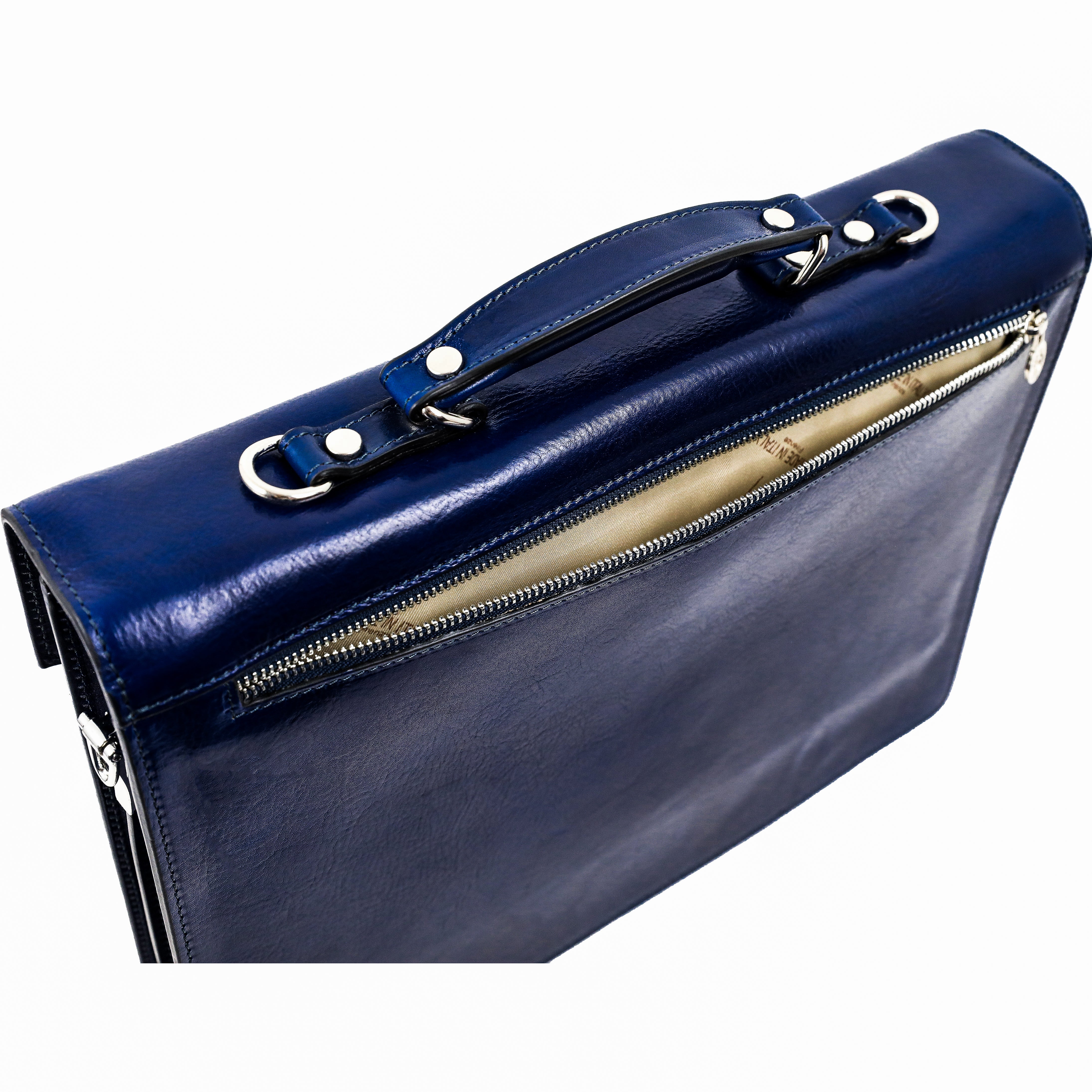 Classic Design Leather Briefcase - The Magus