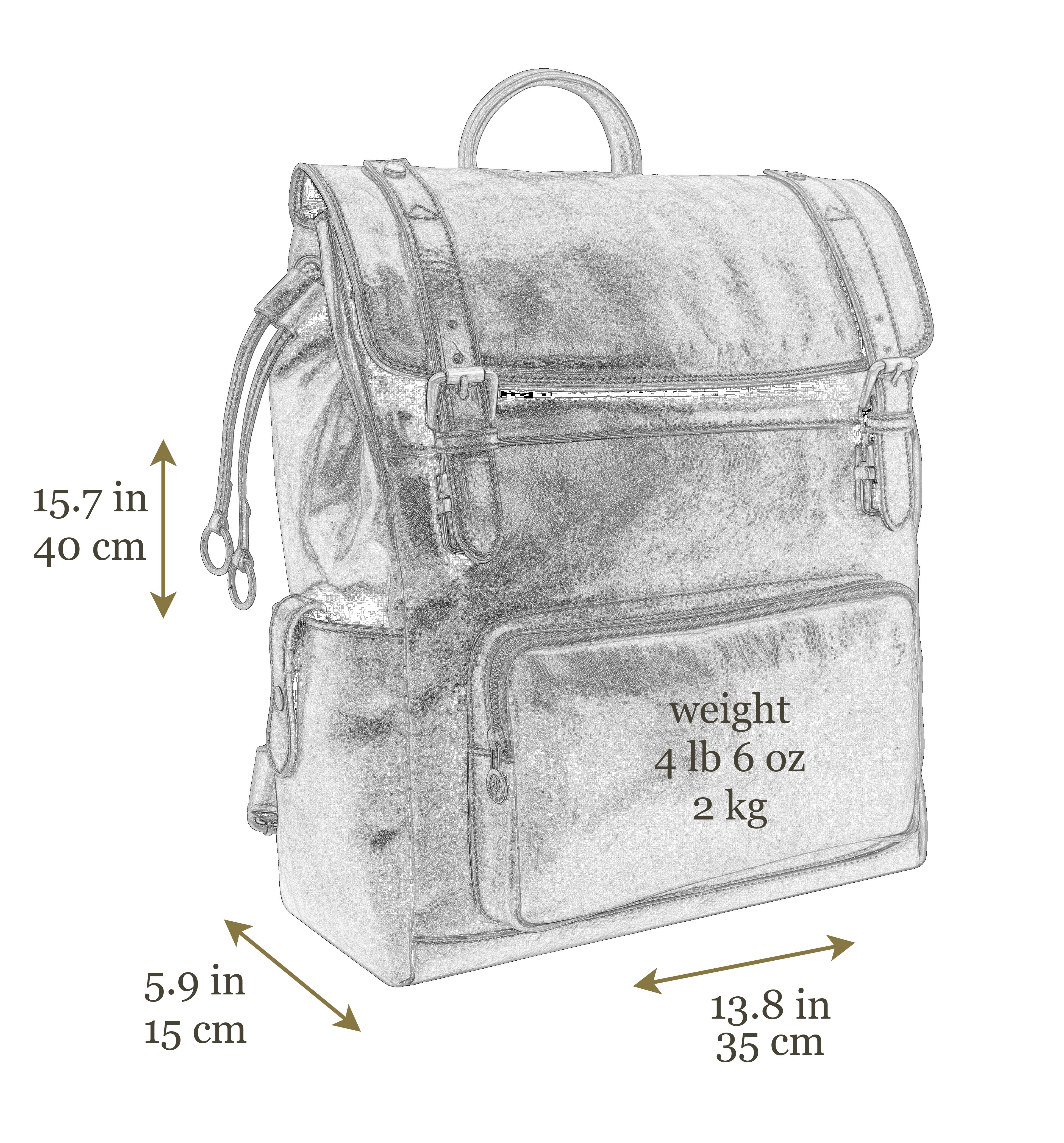 Leather Backpack - The Good Earth