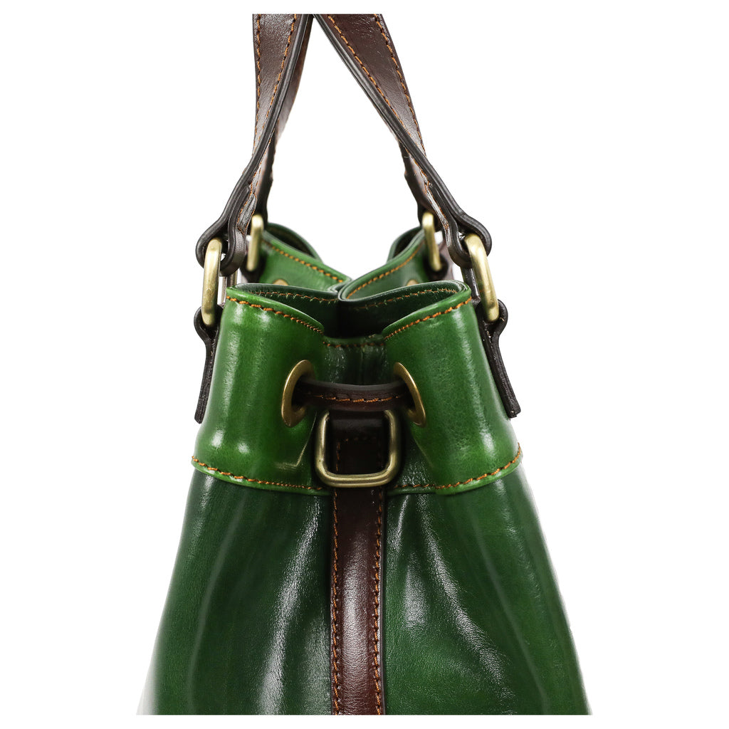 Leather Tote Bag - Light In August