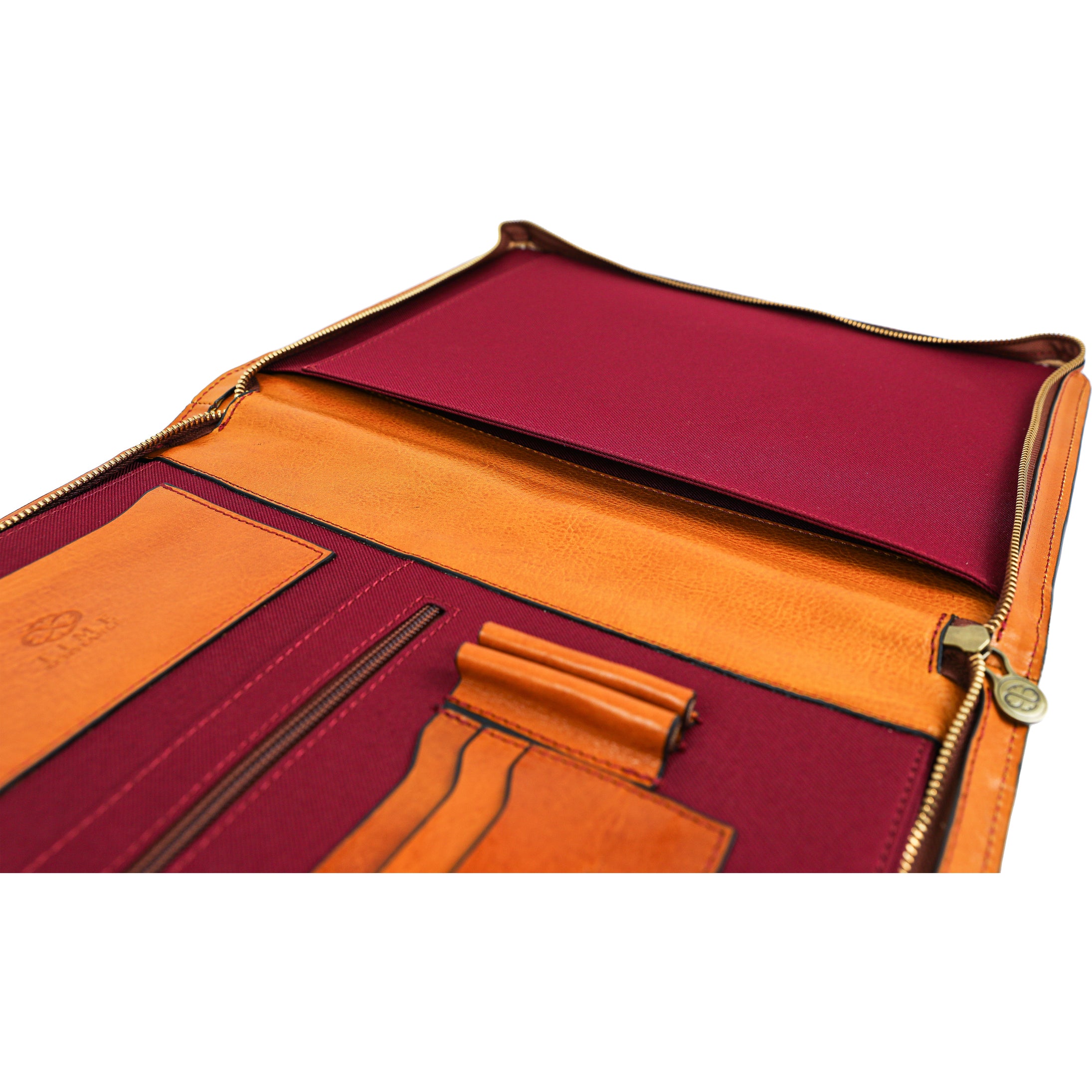 Leather A4 Documents Folder Organizer - Candide