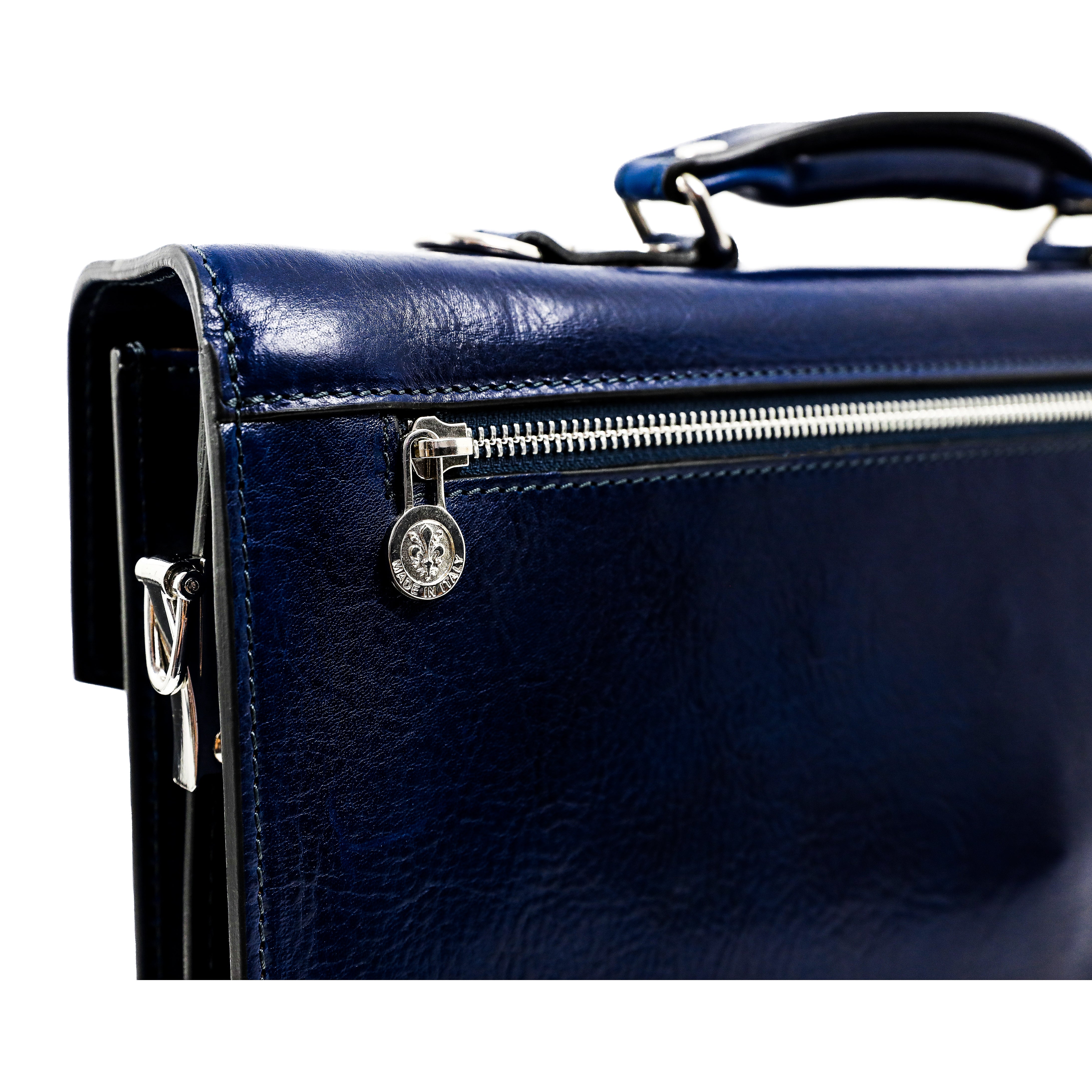 Classic Design Leather Briefcase - The Magus