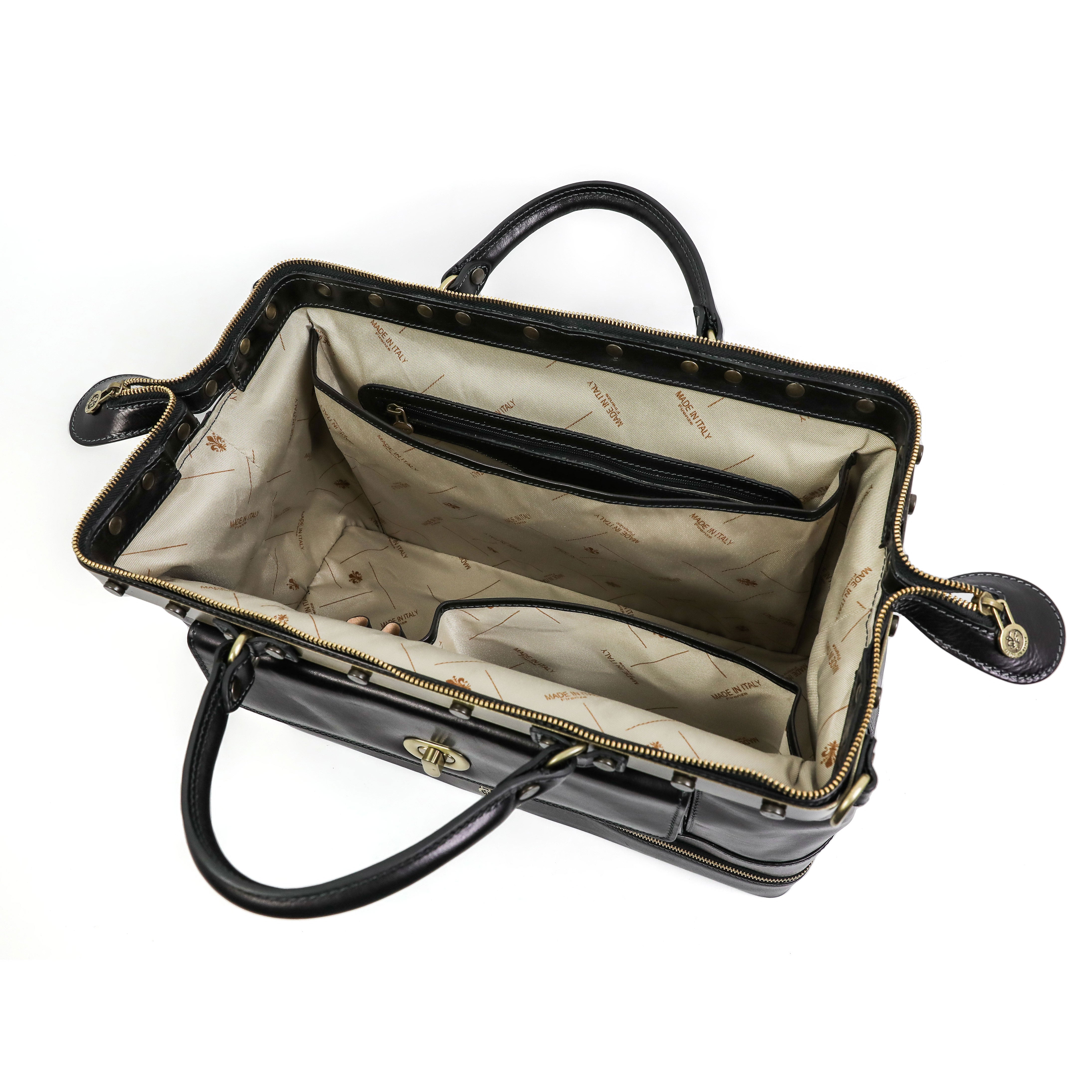 Leather Doctor Bag, Medical Bag, Leather Handbag - Doctor Faustus