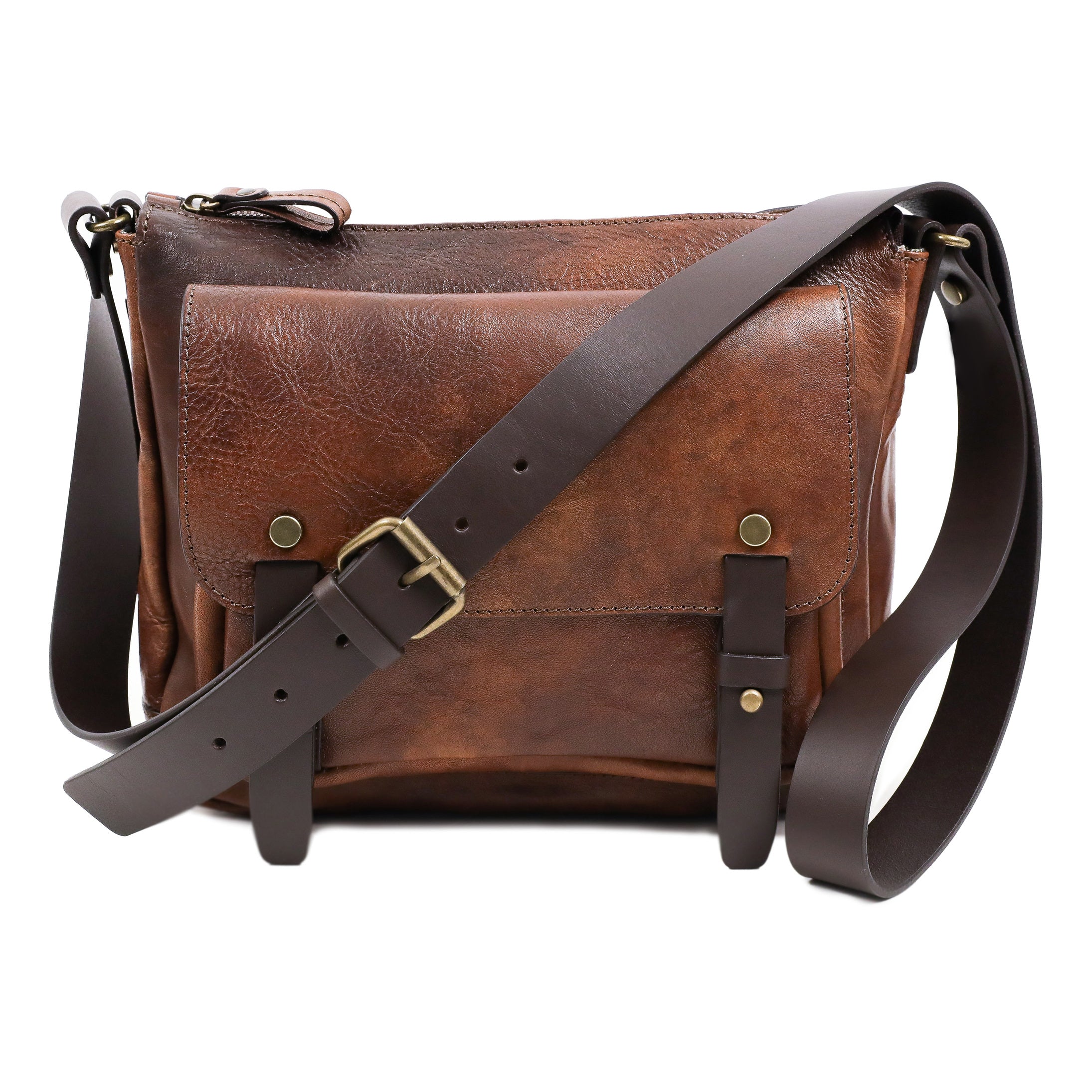 Leather Messenger Bag - Persuasion