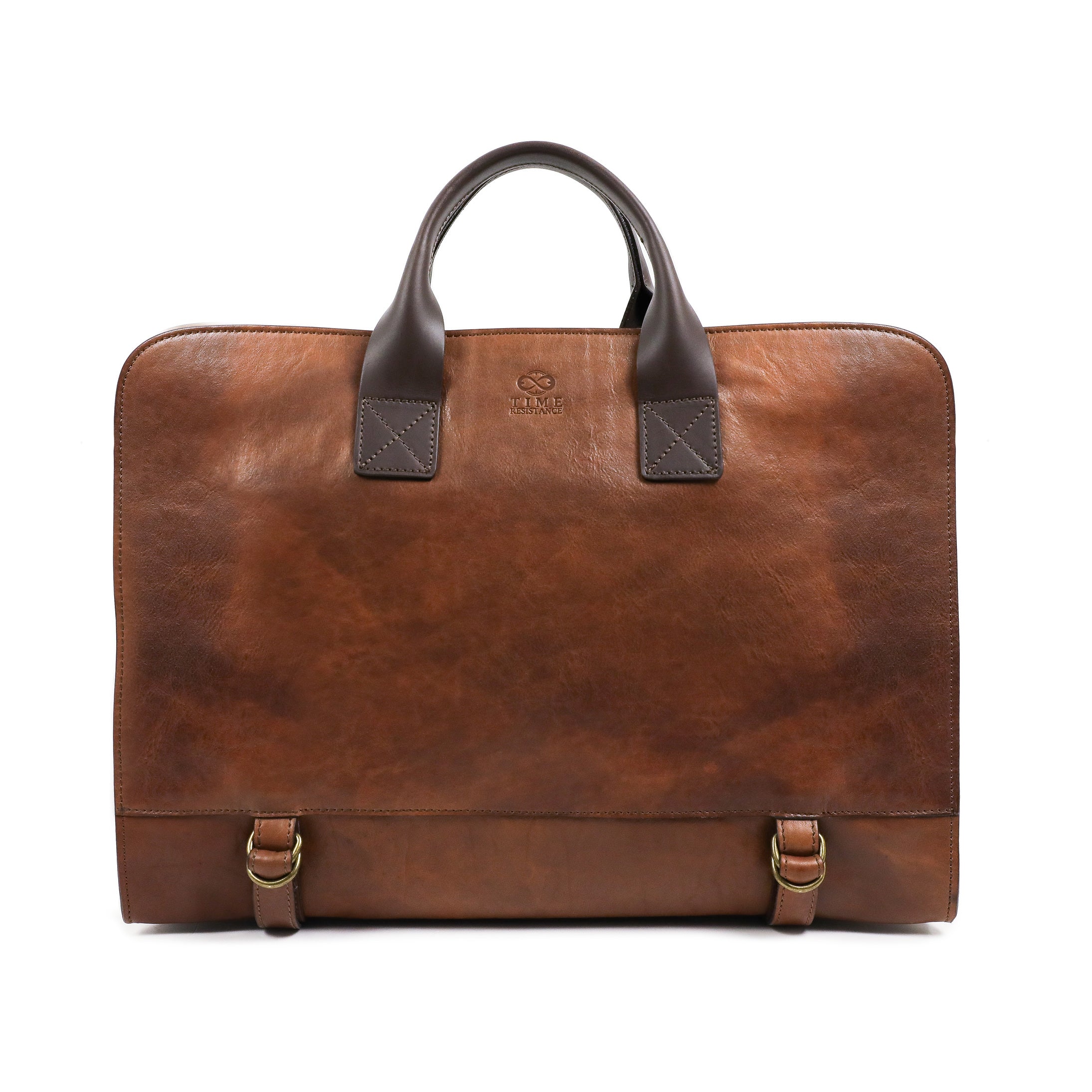 Leather Briefcase - Wide Sargasso Sea