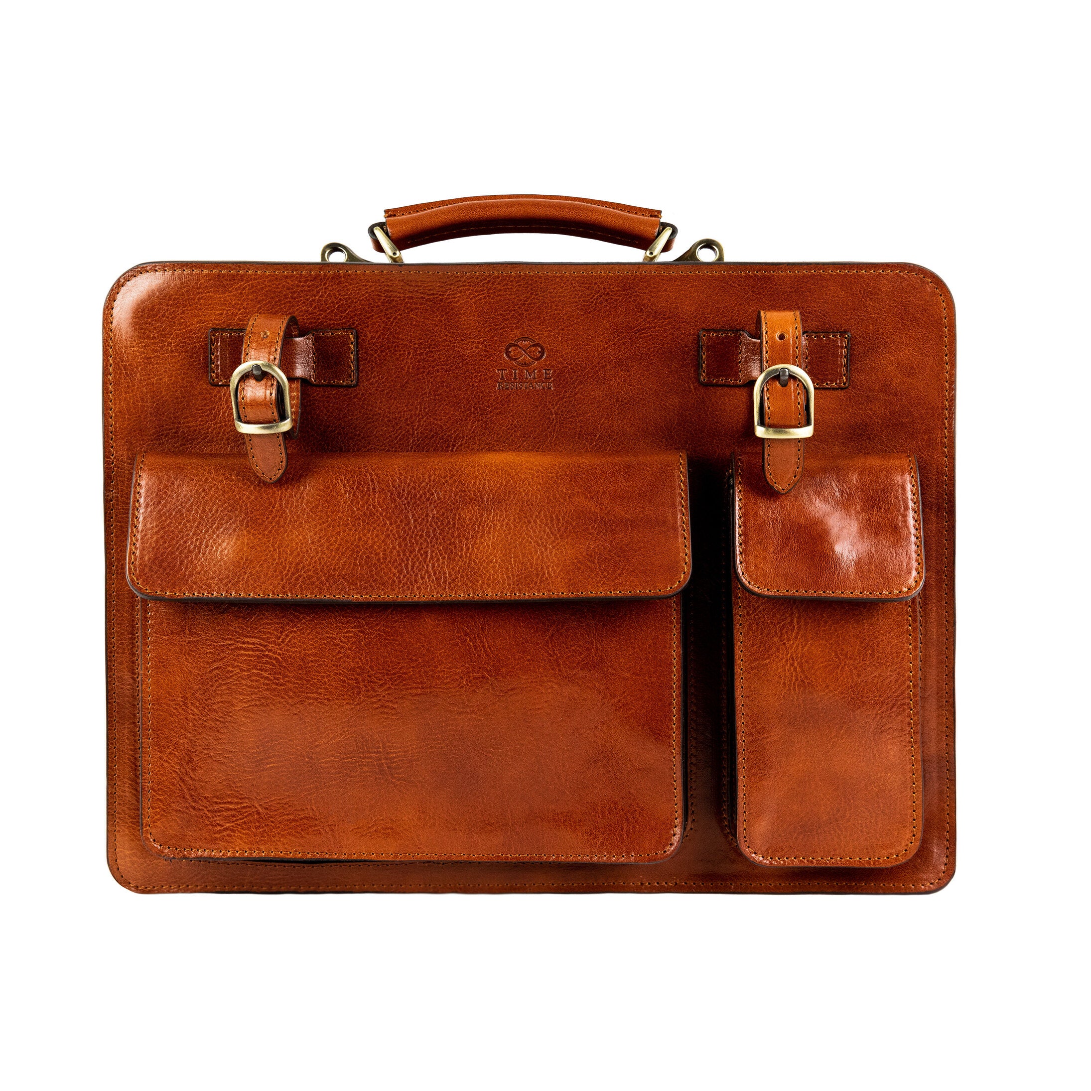 Leather Satchel Bag Briefcase - The Prophet