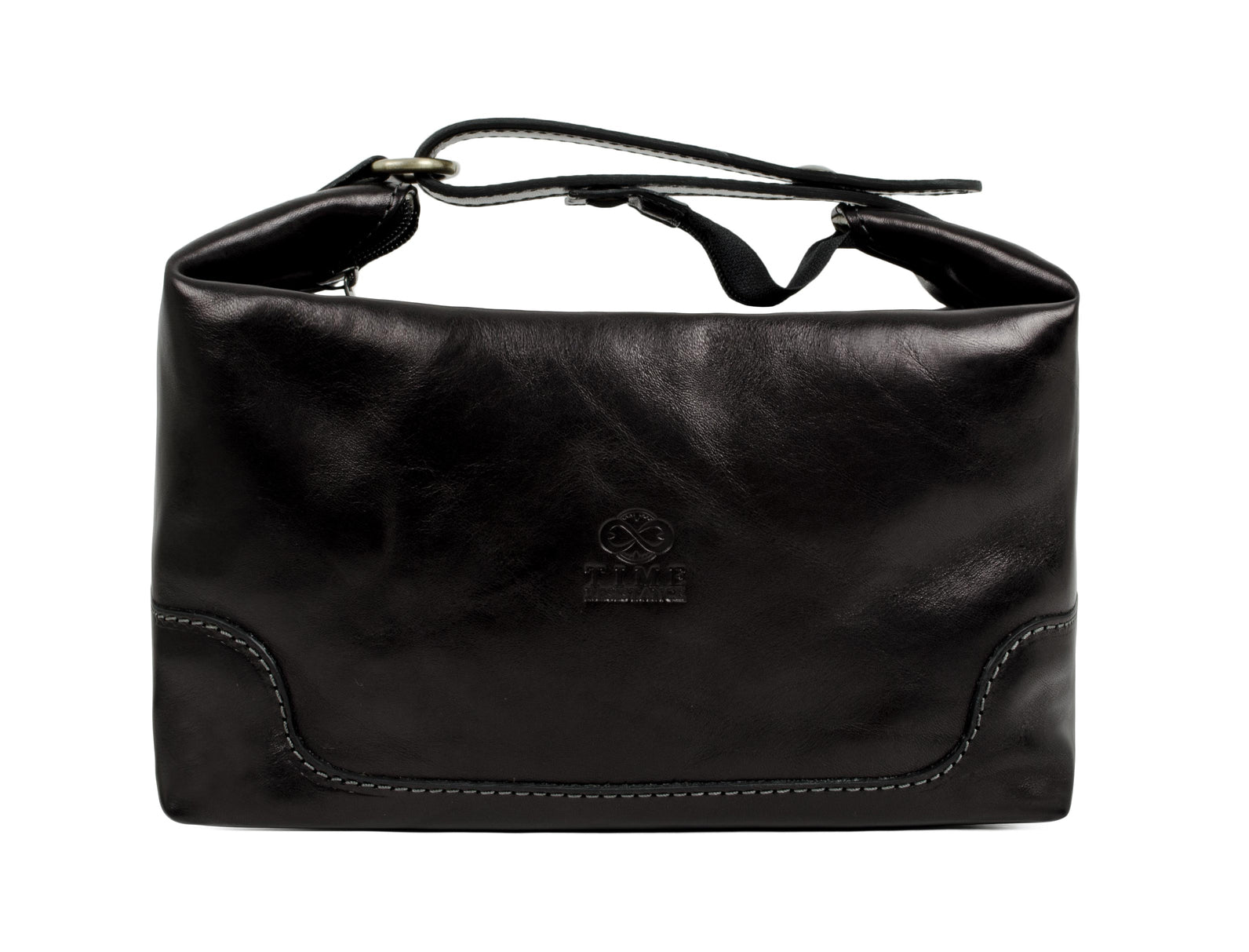 Leather Toiletry Bag - Autumn Leaves