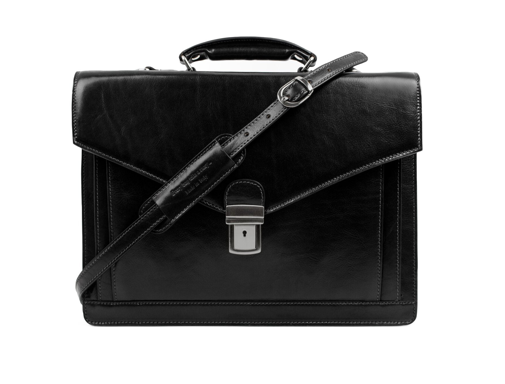 Classic Design Leather Briefcase - The Magus