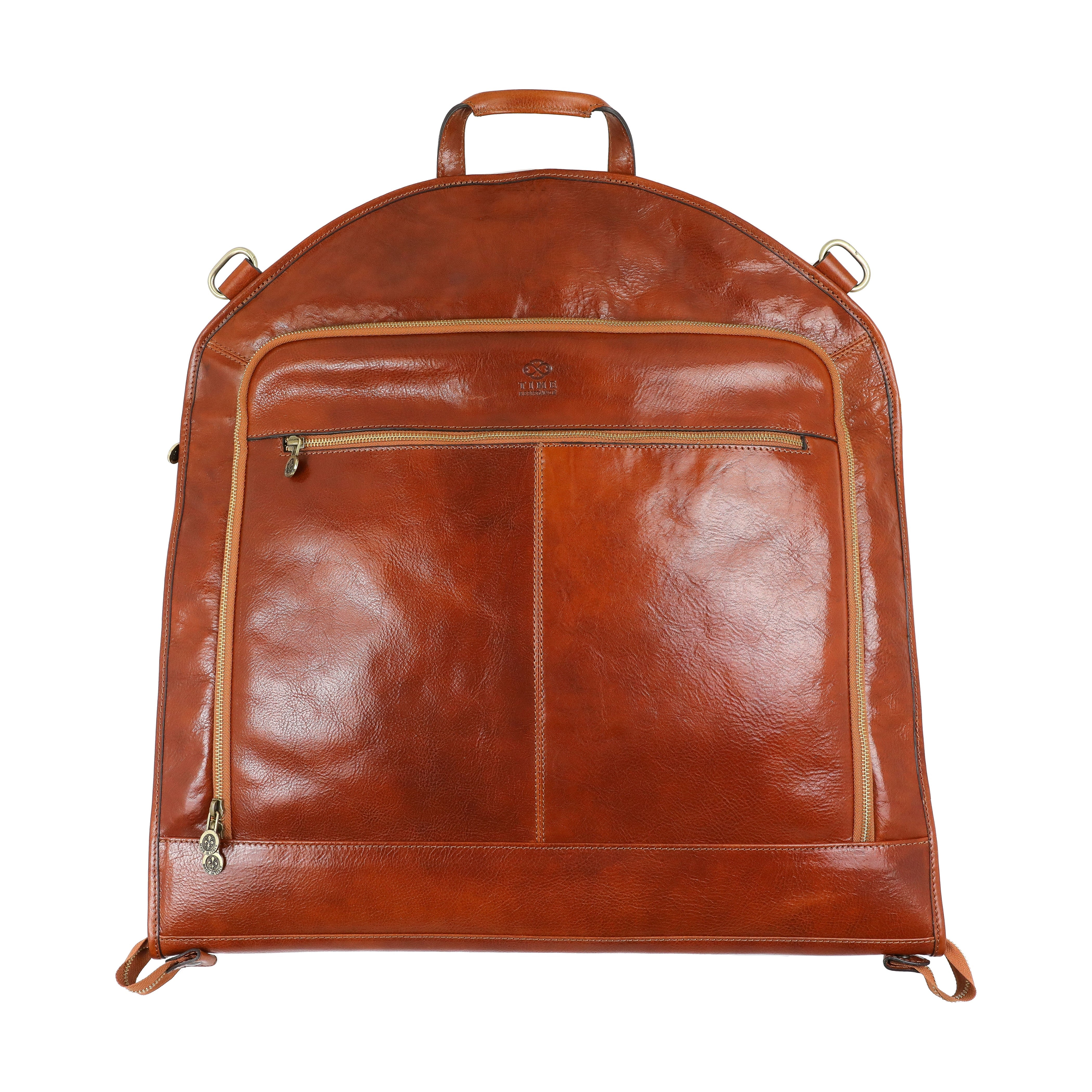 Leather Garment Bag - Travels with Charley