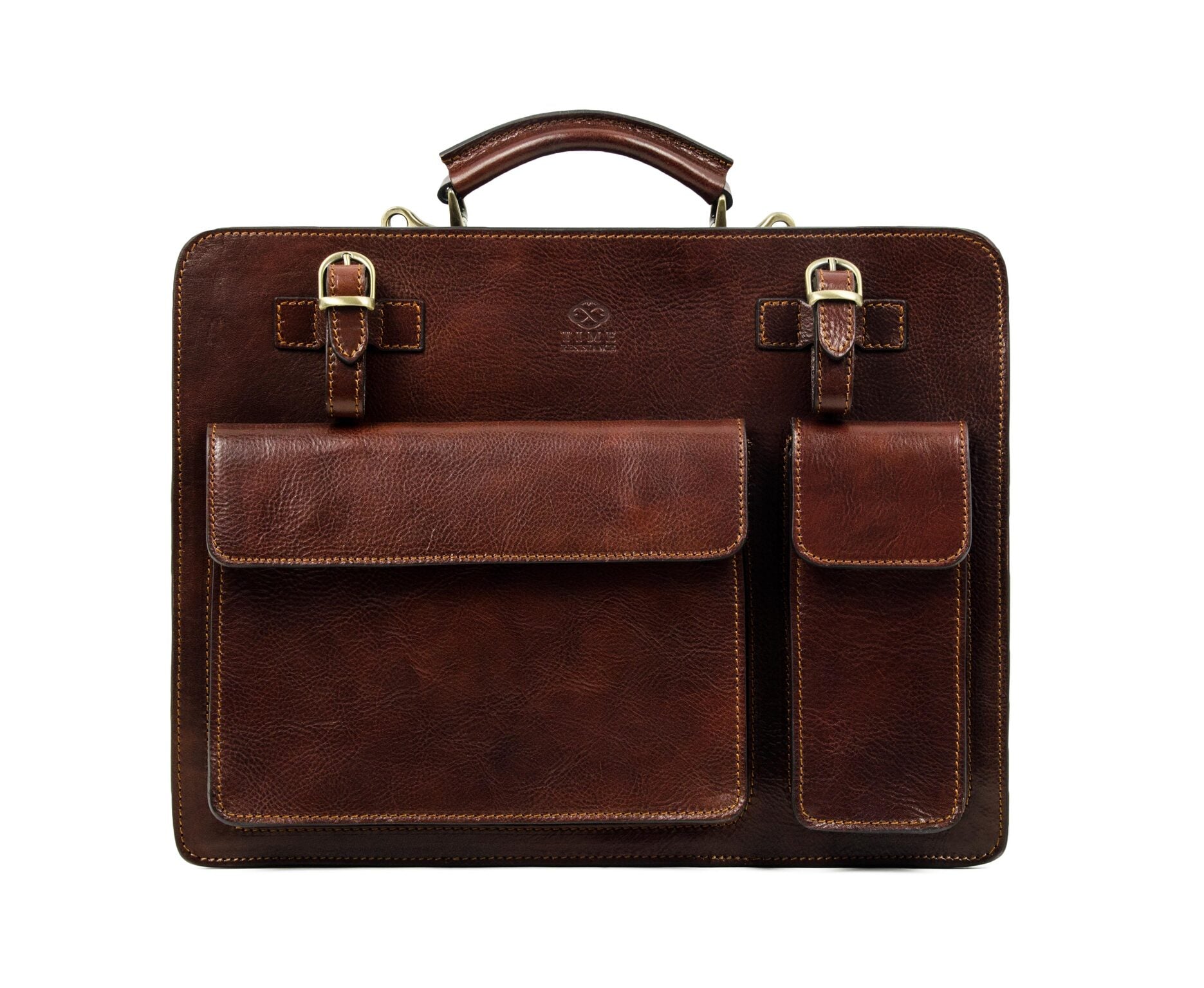 Leather Satchel Bag Briefcase - The Prophet