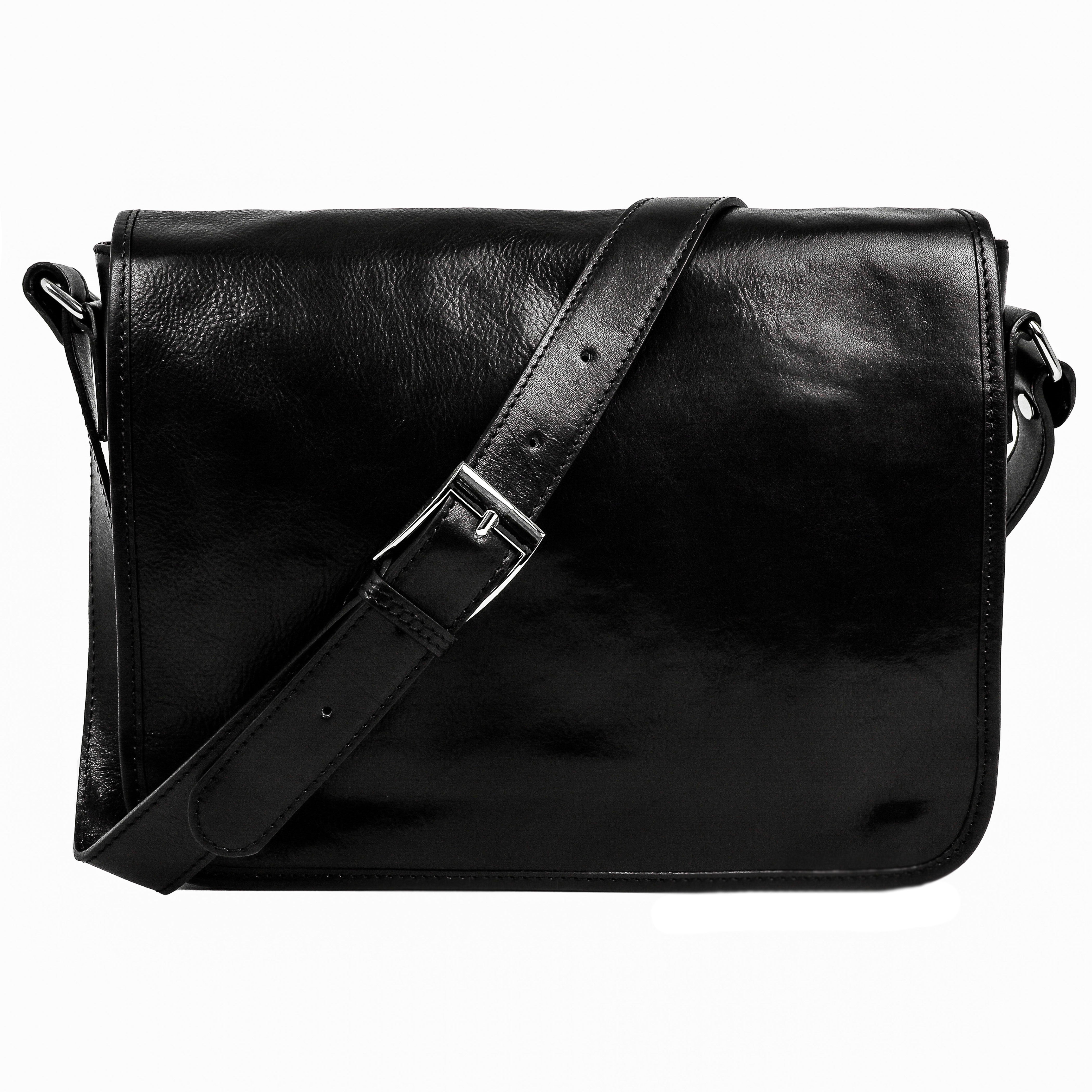 Leather Messenger Bag – The Stranger