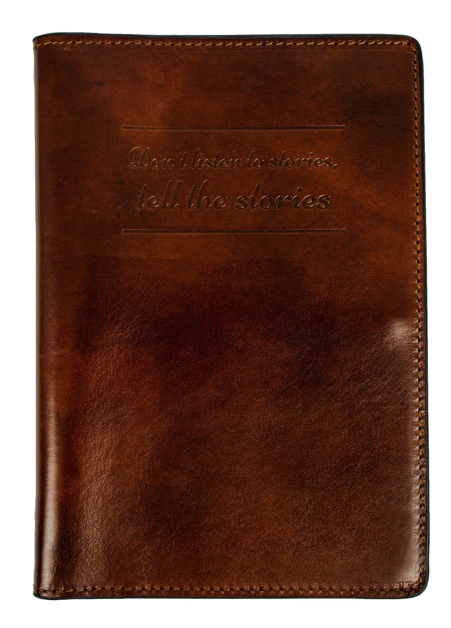 Large Leather Passport Holder - Gulliver's Travels