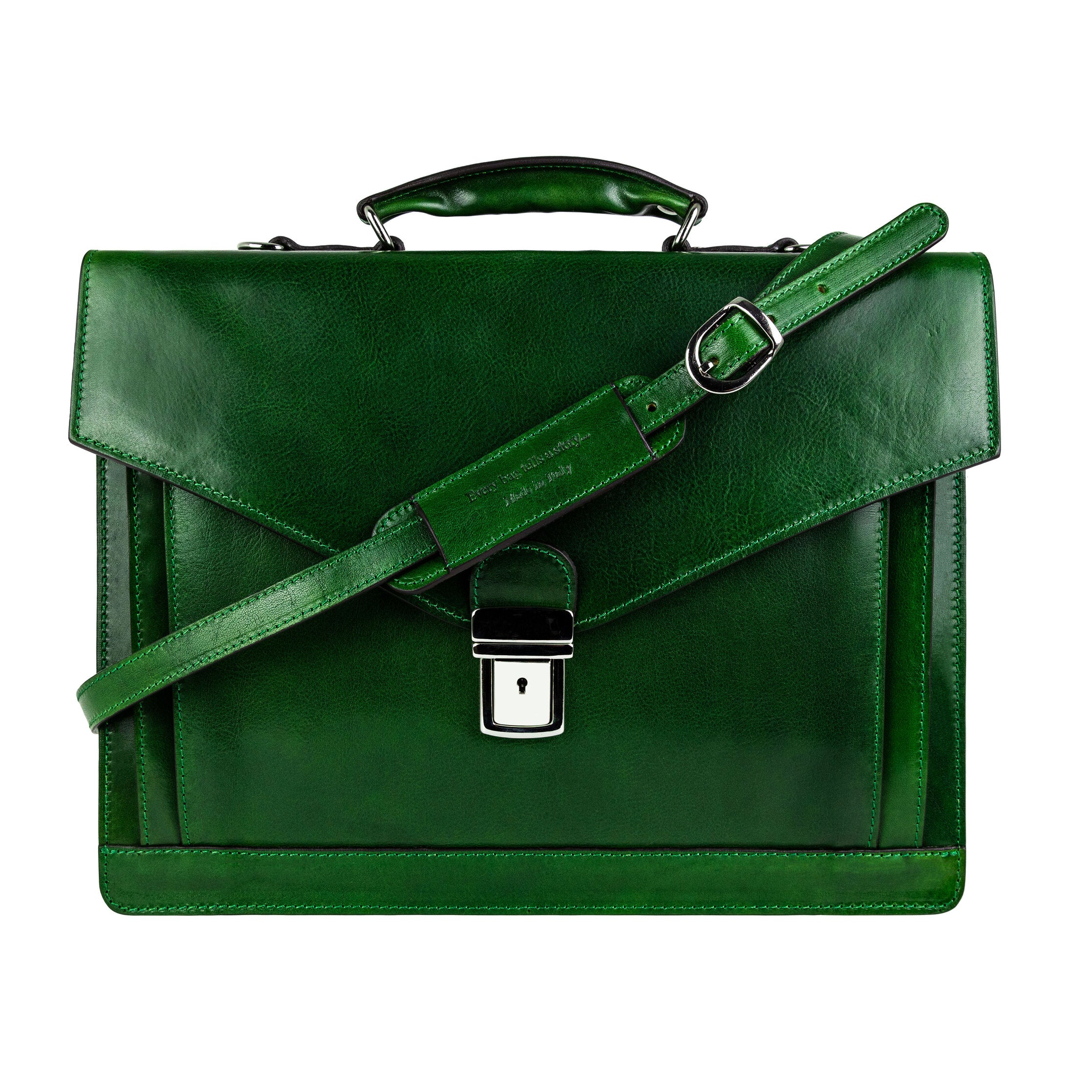 Classic Design Leather Briefcase - The Magus