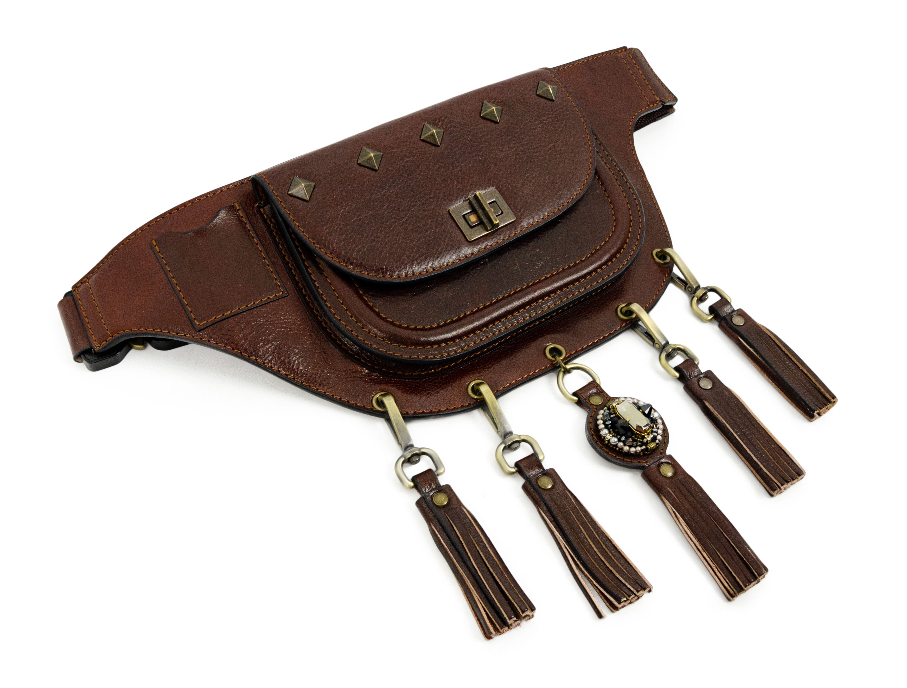 Leather Fanny Pack Bag Belt Bag for Women - Rebecca