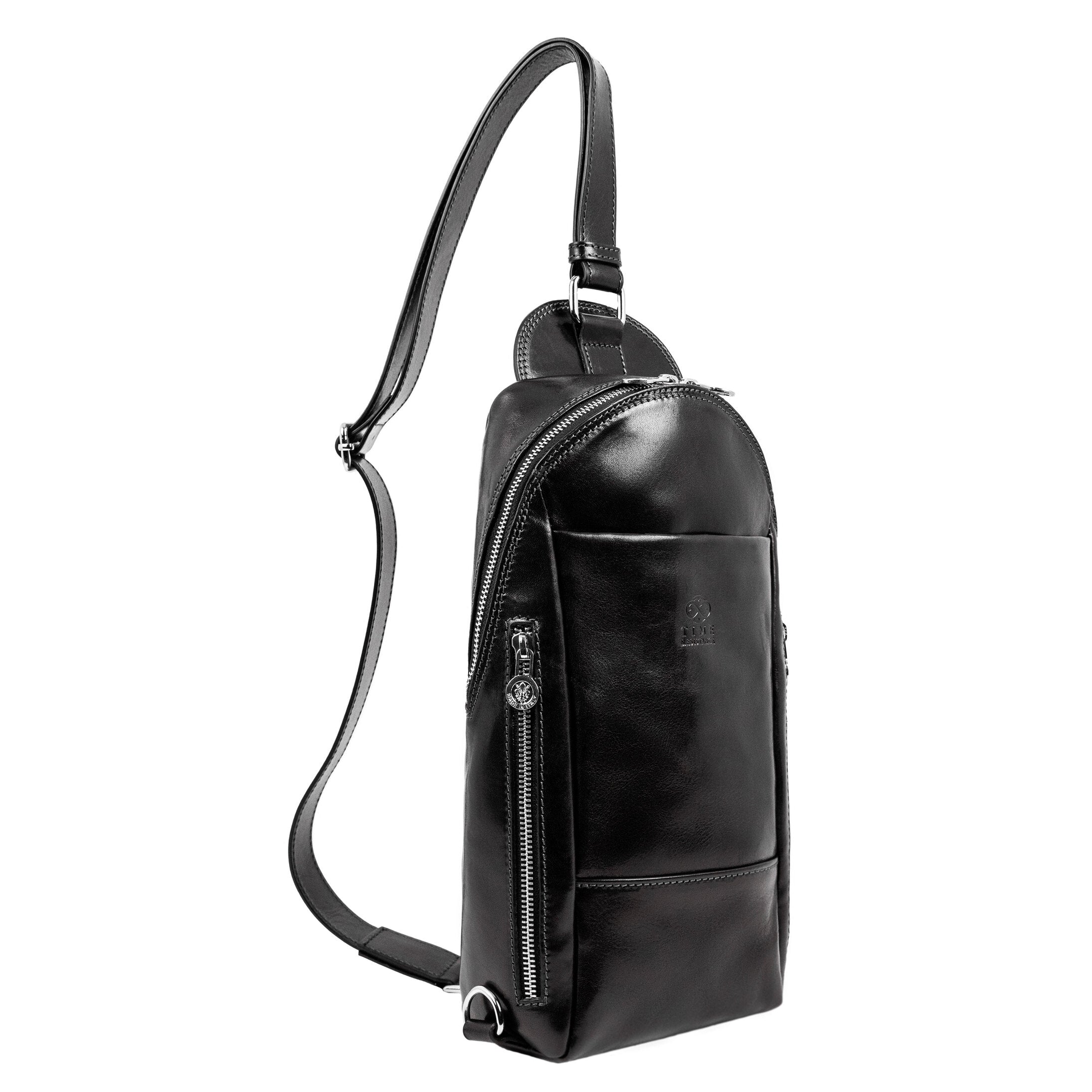 Leather Chest Bag Sling Bag - Murphy