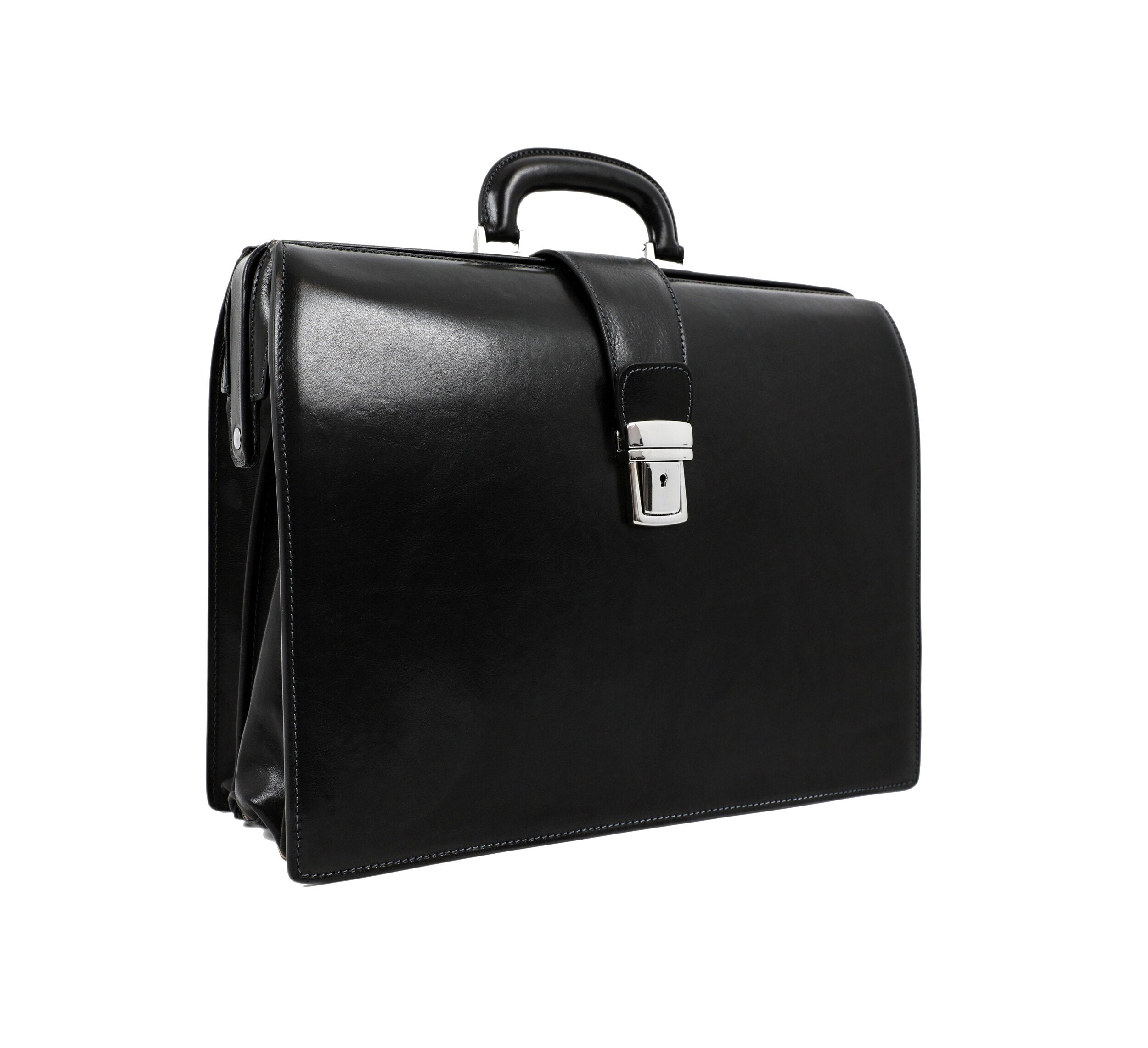 Large Leather Briefcase - The Firm