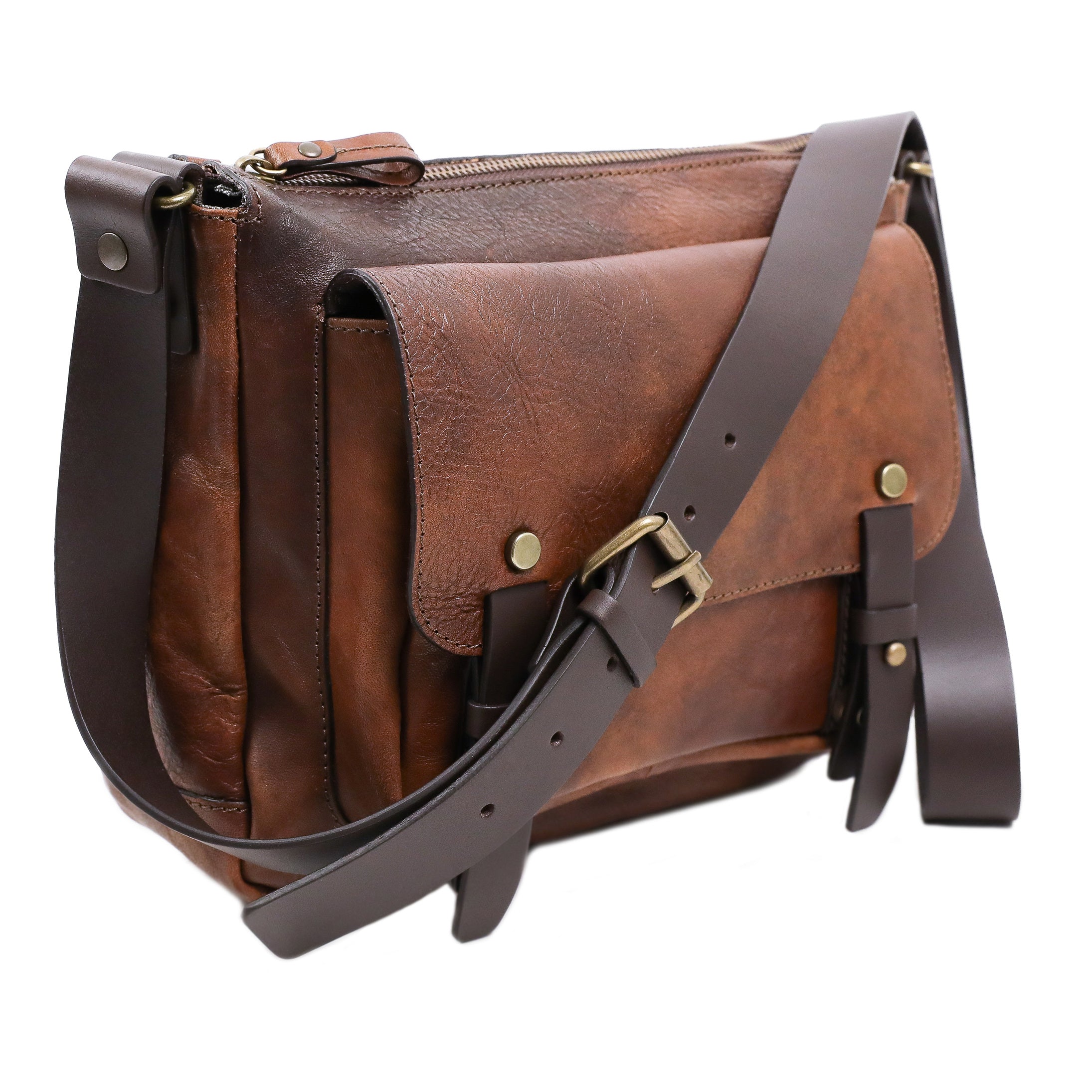 Leather Messenger Bag - Persuasion