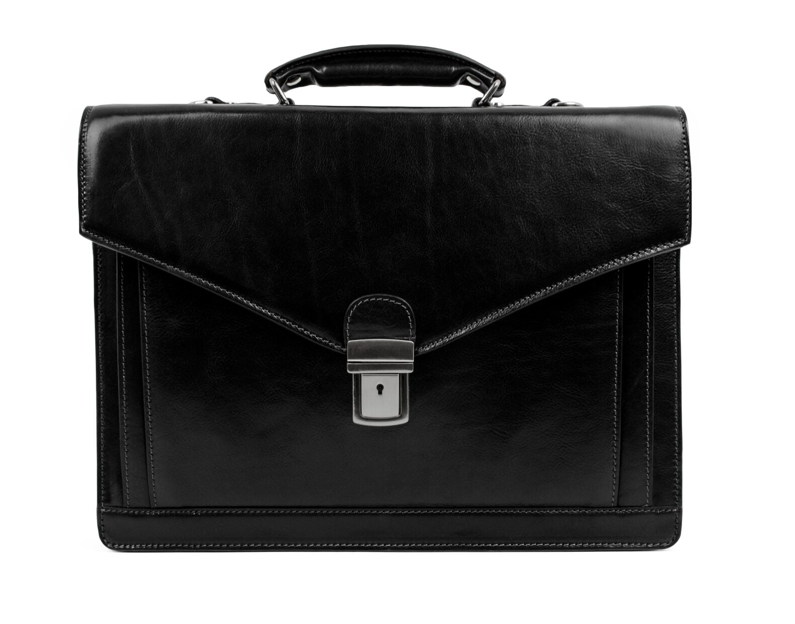 Classic Design Leather Briefcase - The Magus