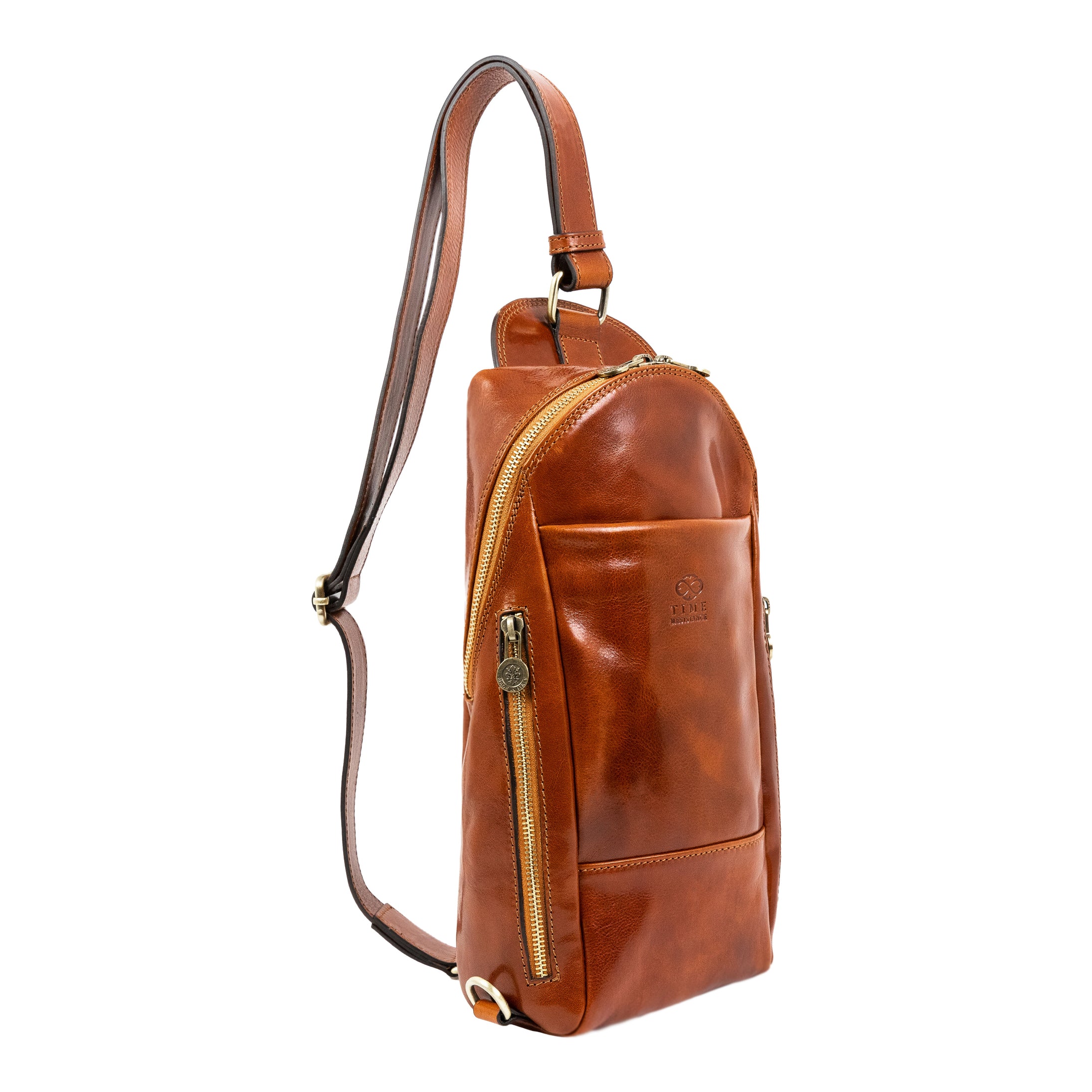 Leather Chest Bag Sling Bag - Murphy