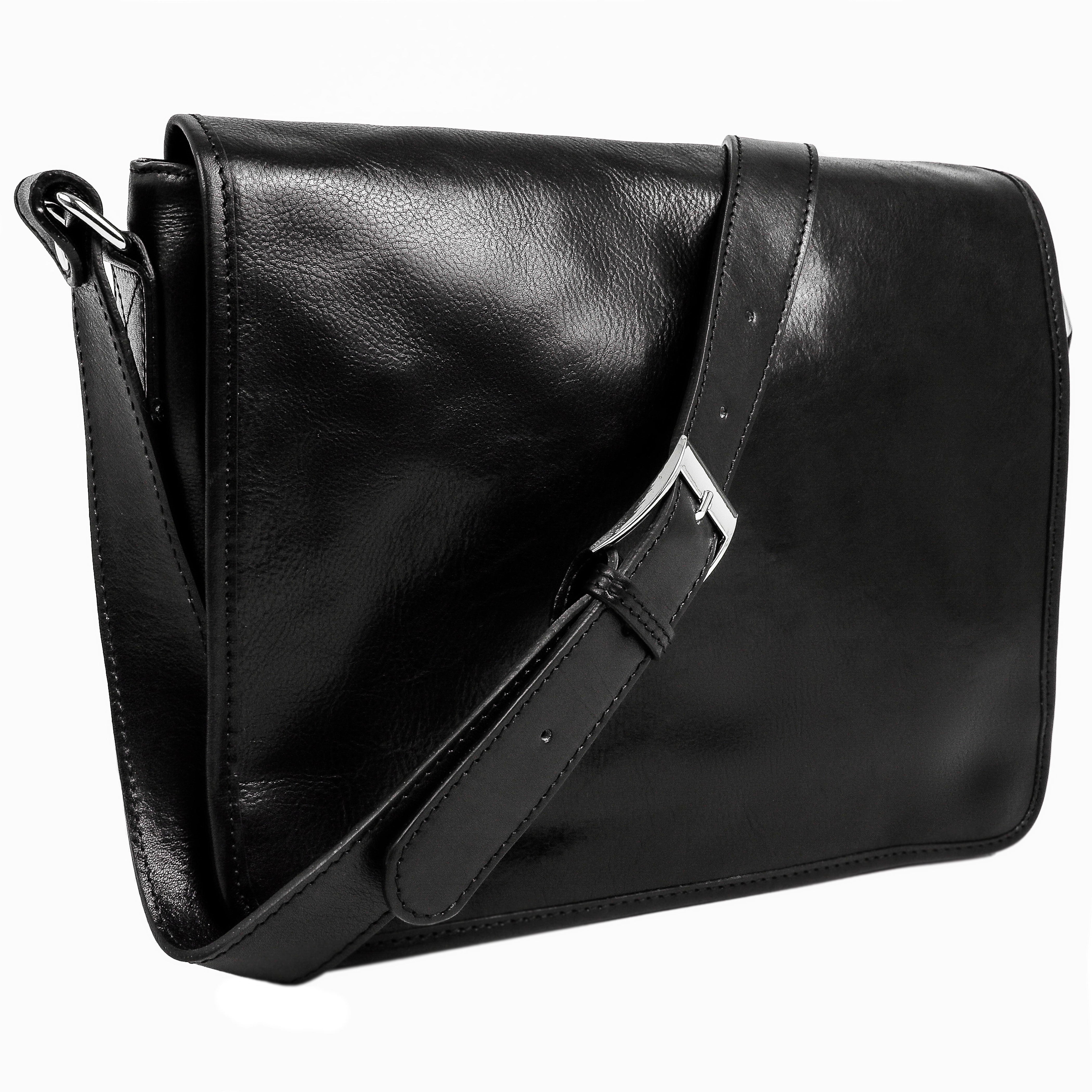 Leather Messenger Bag – The Stranger