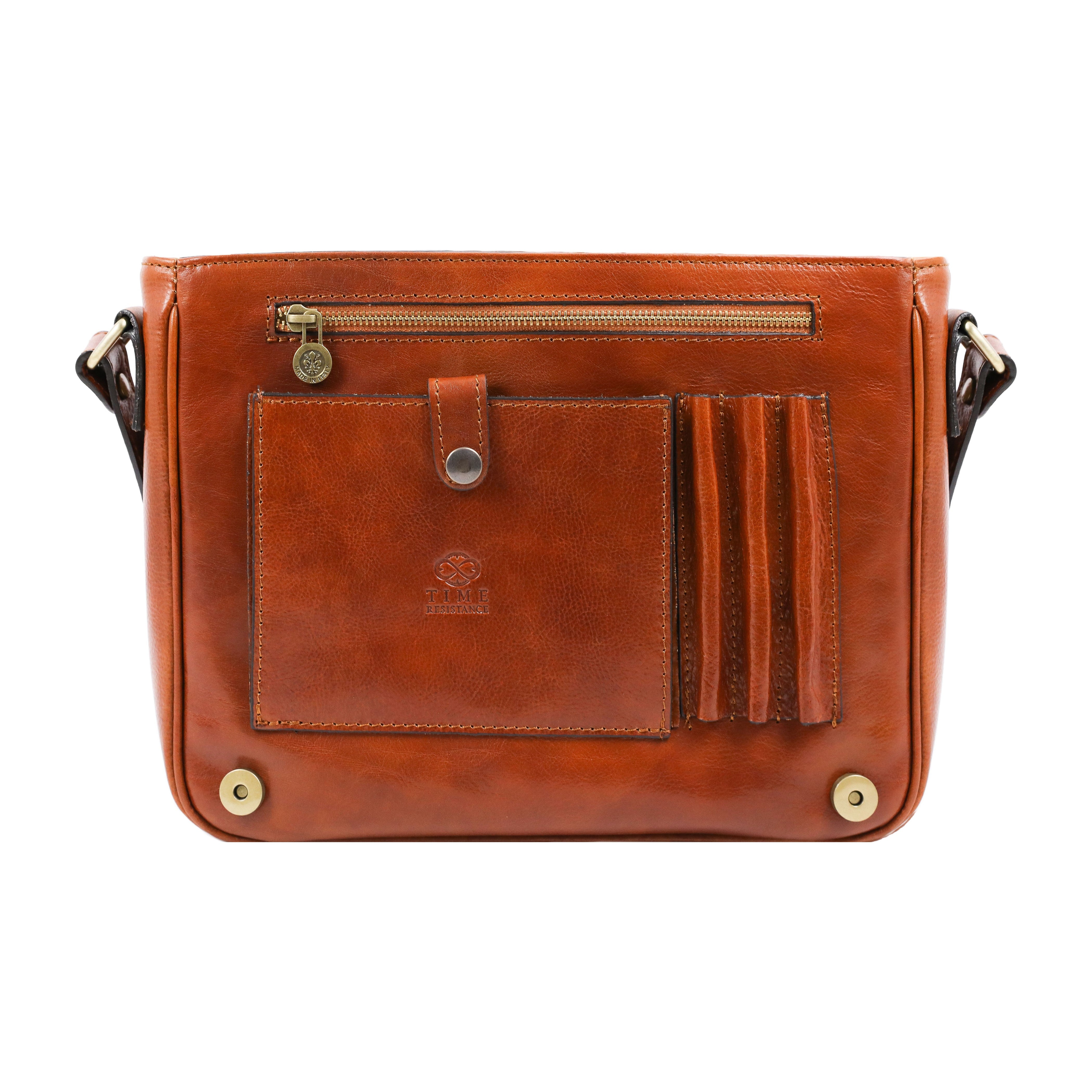 Leather Messenger Bag – The Stranger