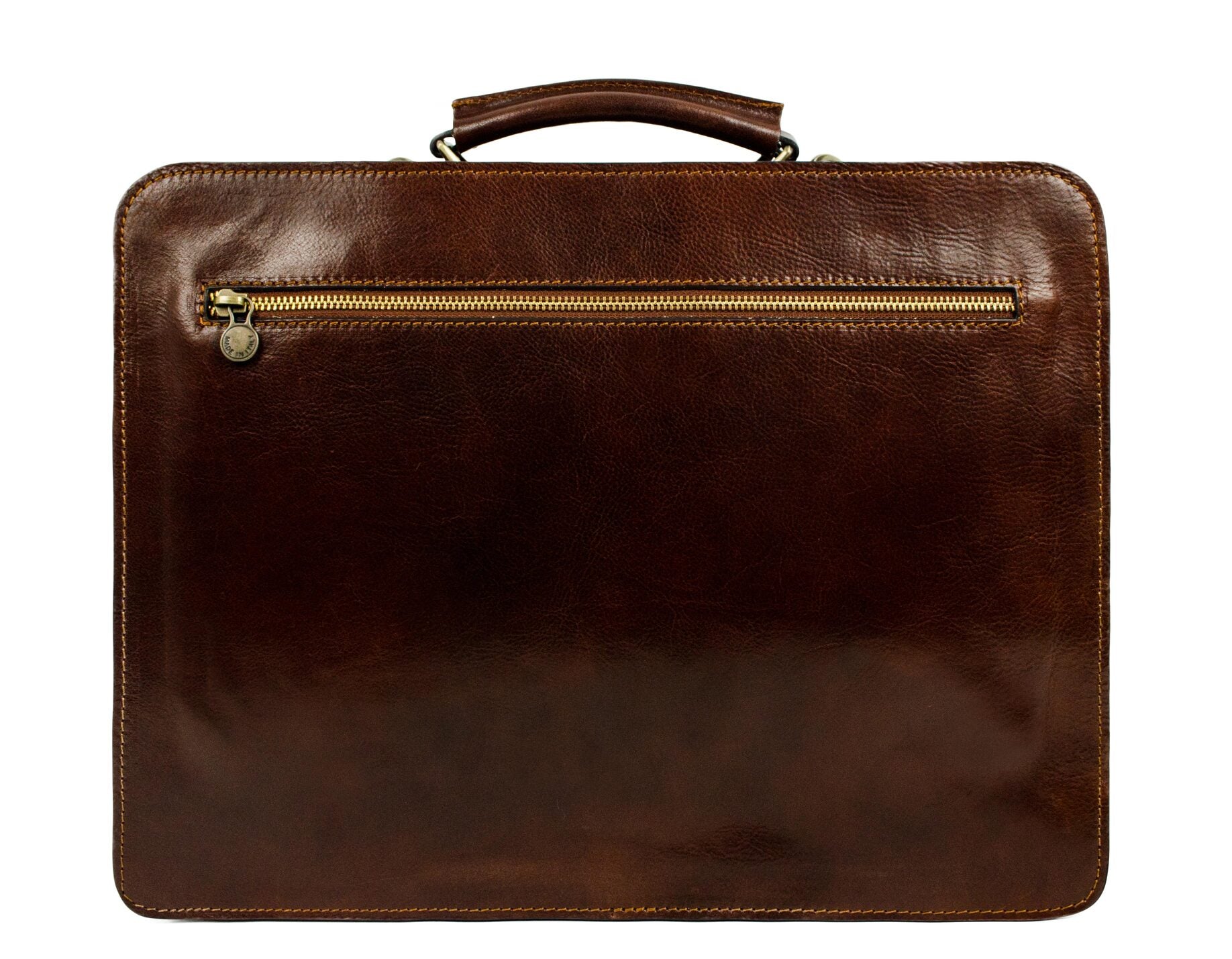 Leather Satchel Bag Briefcase - The Prophet