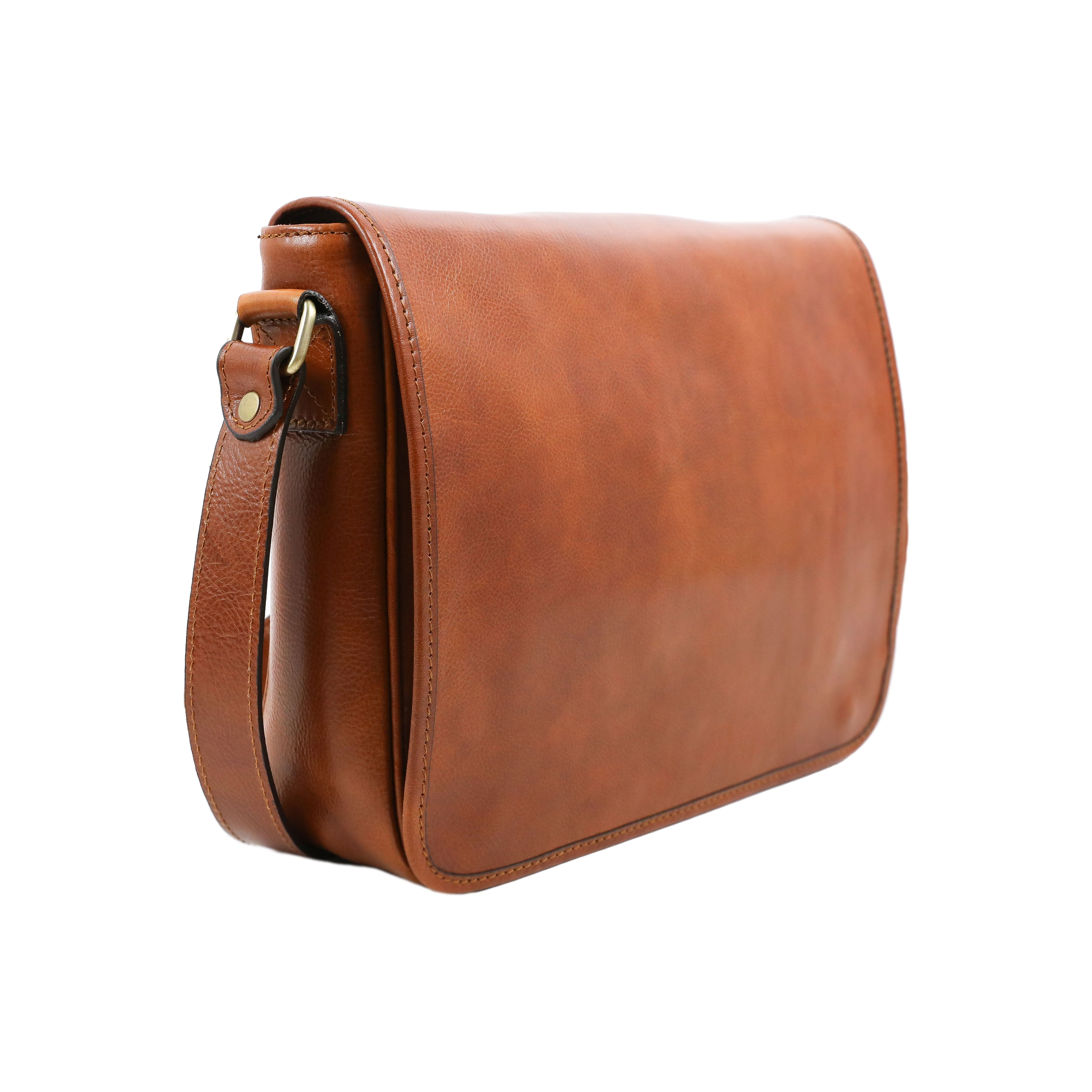 Leather Messenger Bag – The Stranger