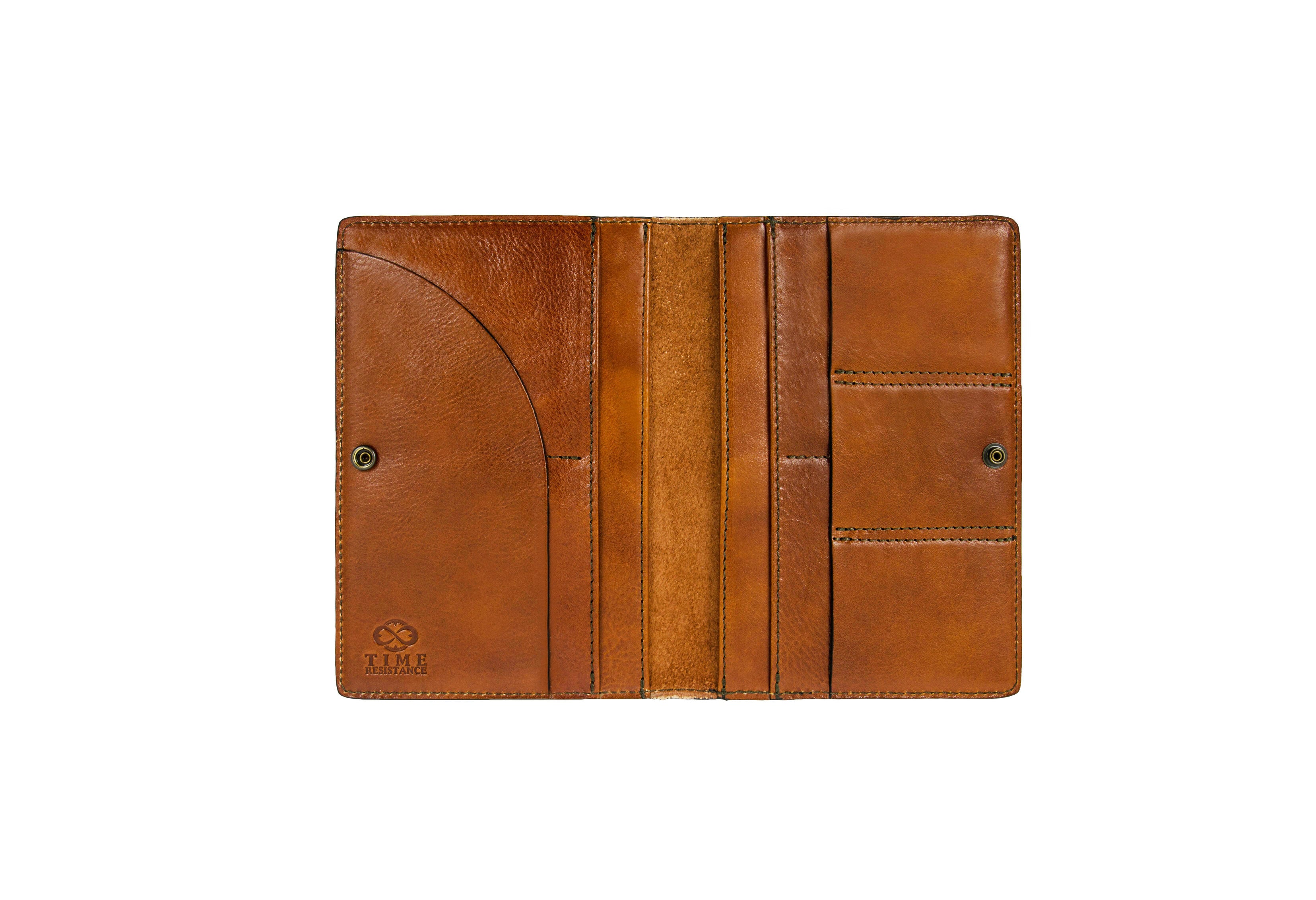 Large Leather Passport Holder - Gulliver's Travels