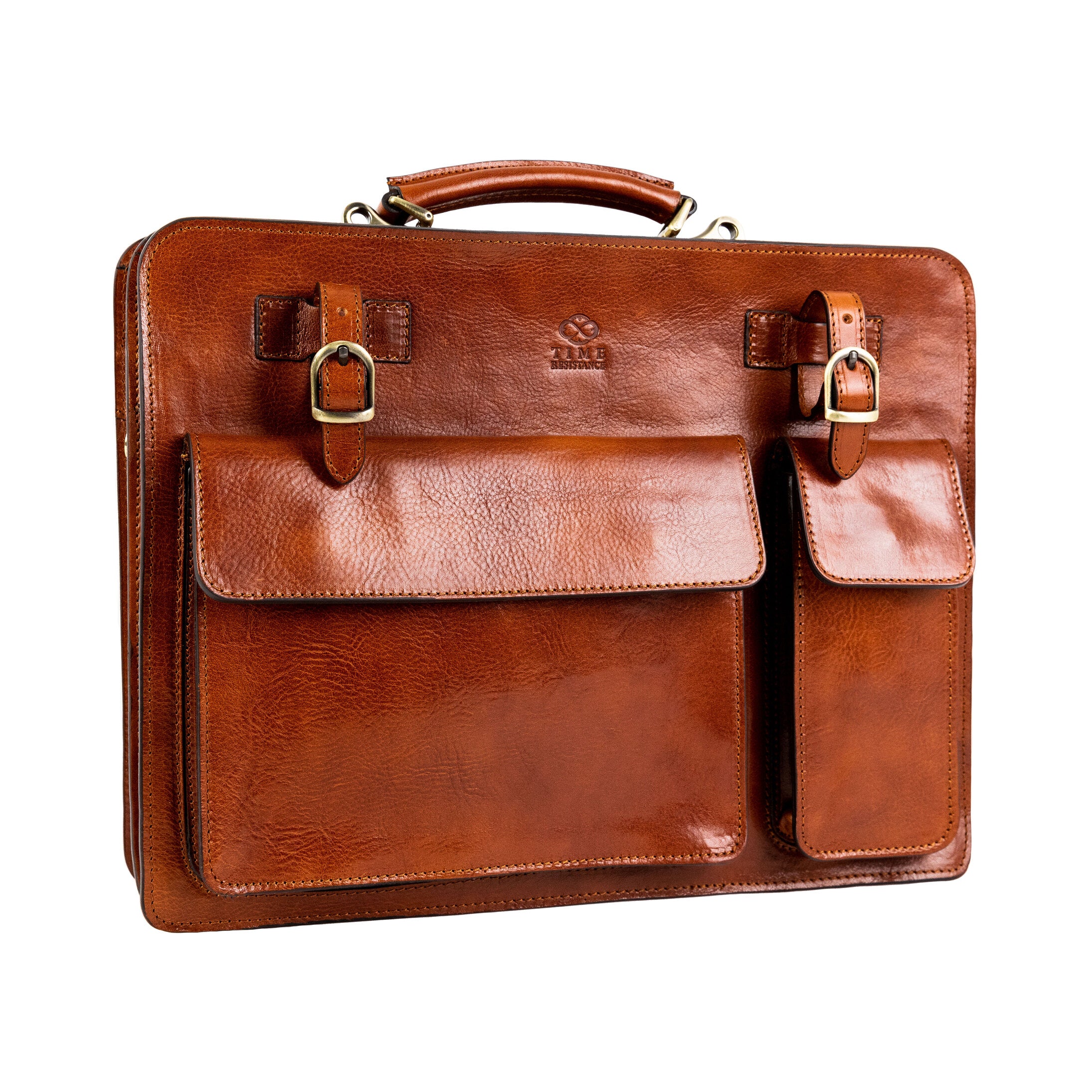 Leather Satchel Bag Briefcase - The Prophet