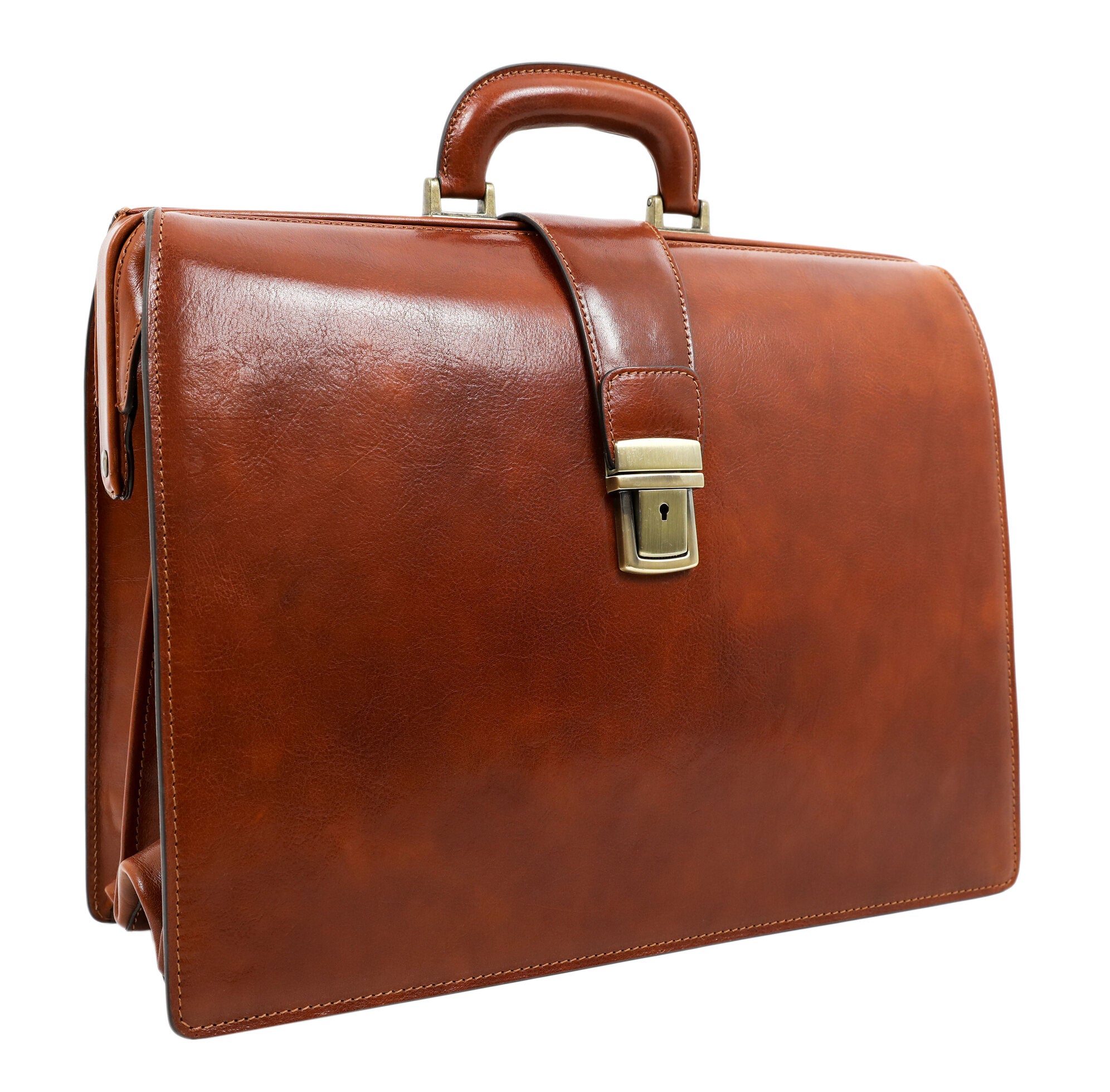 Large Leather Briefcase - The Firm