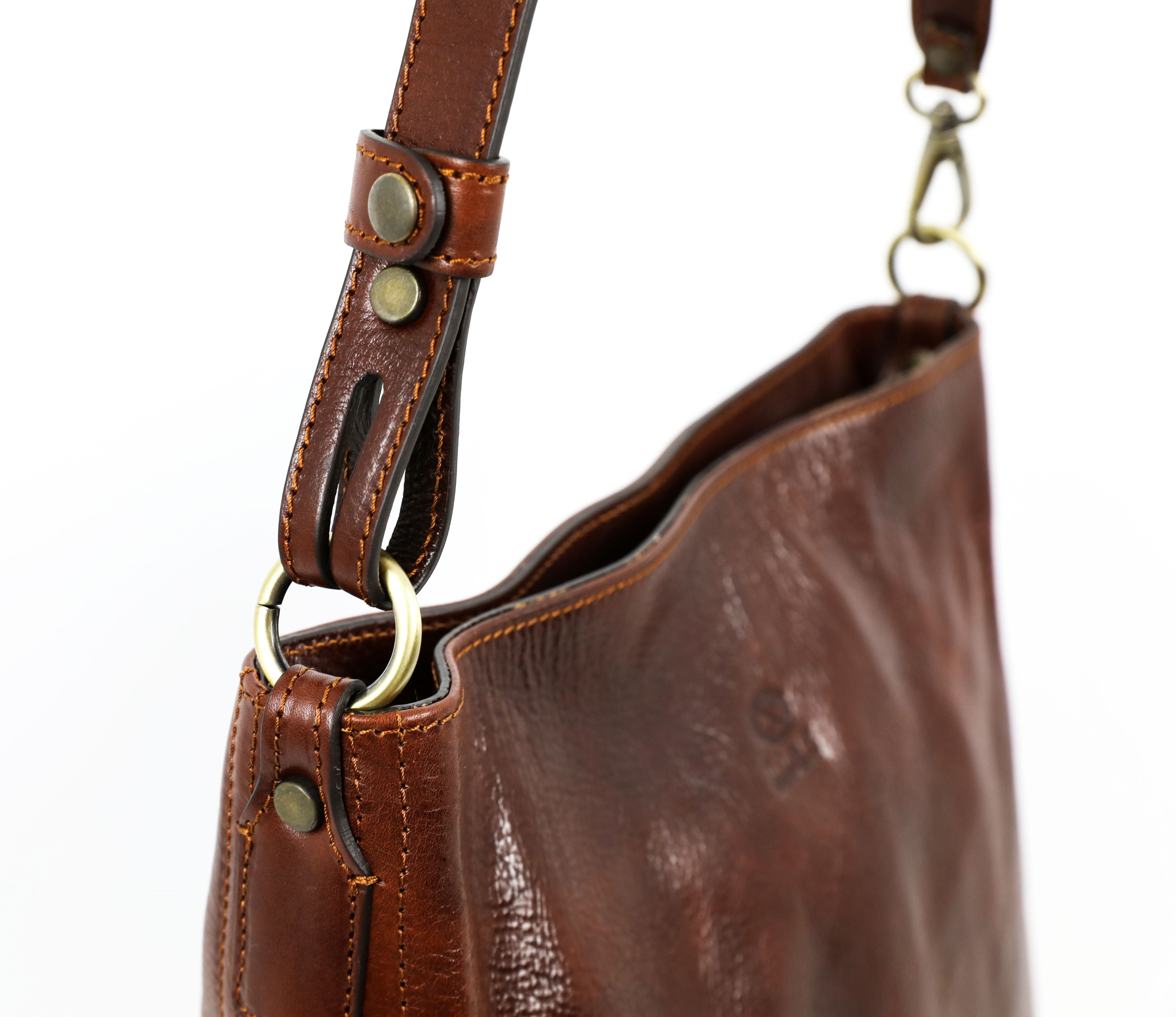 Leather Handbag - Vanity Fair