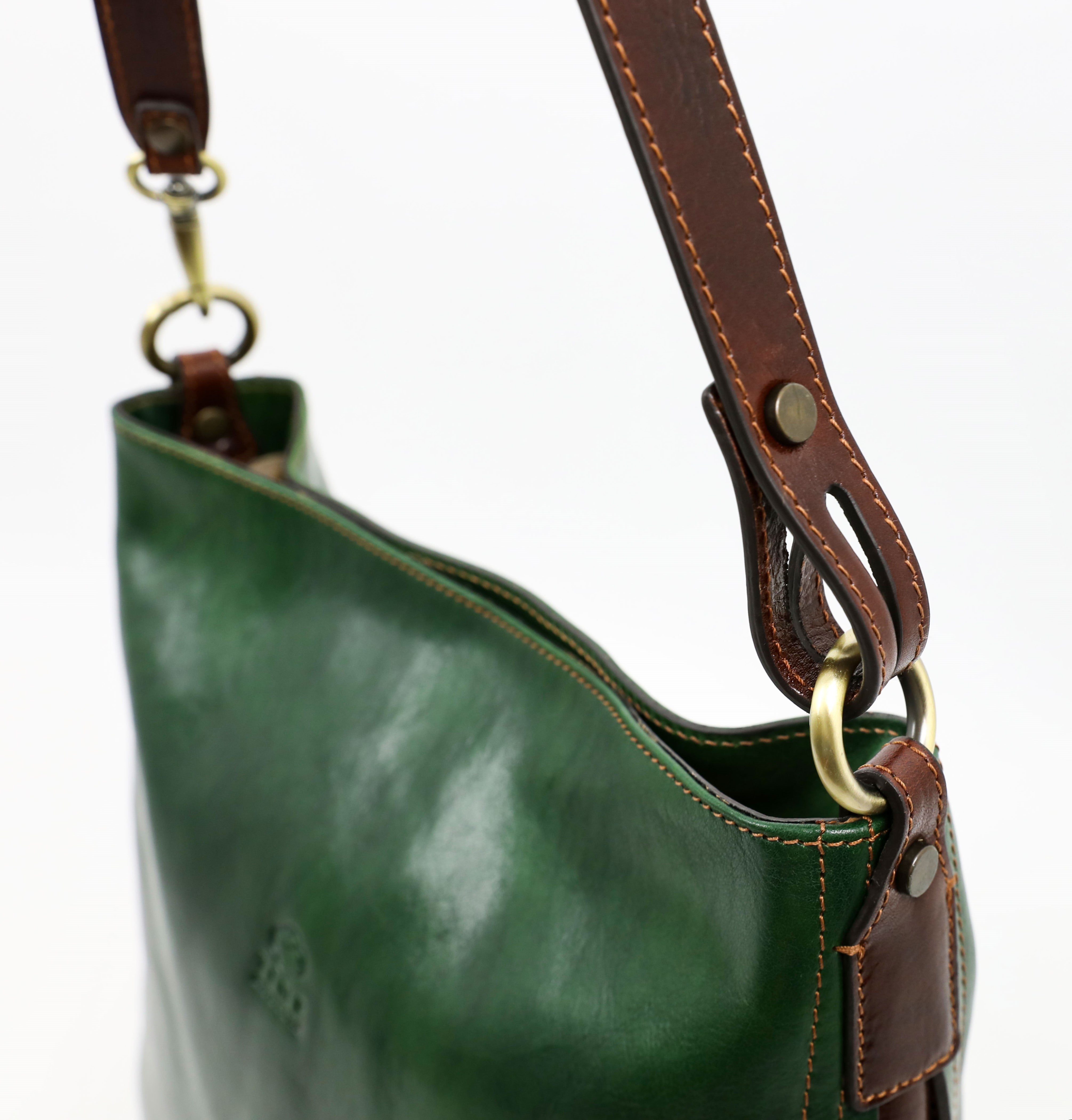 Leather Handbag - Vanity Fair