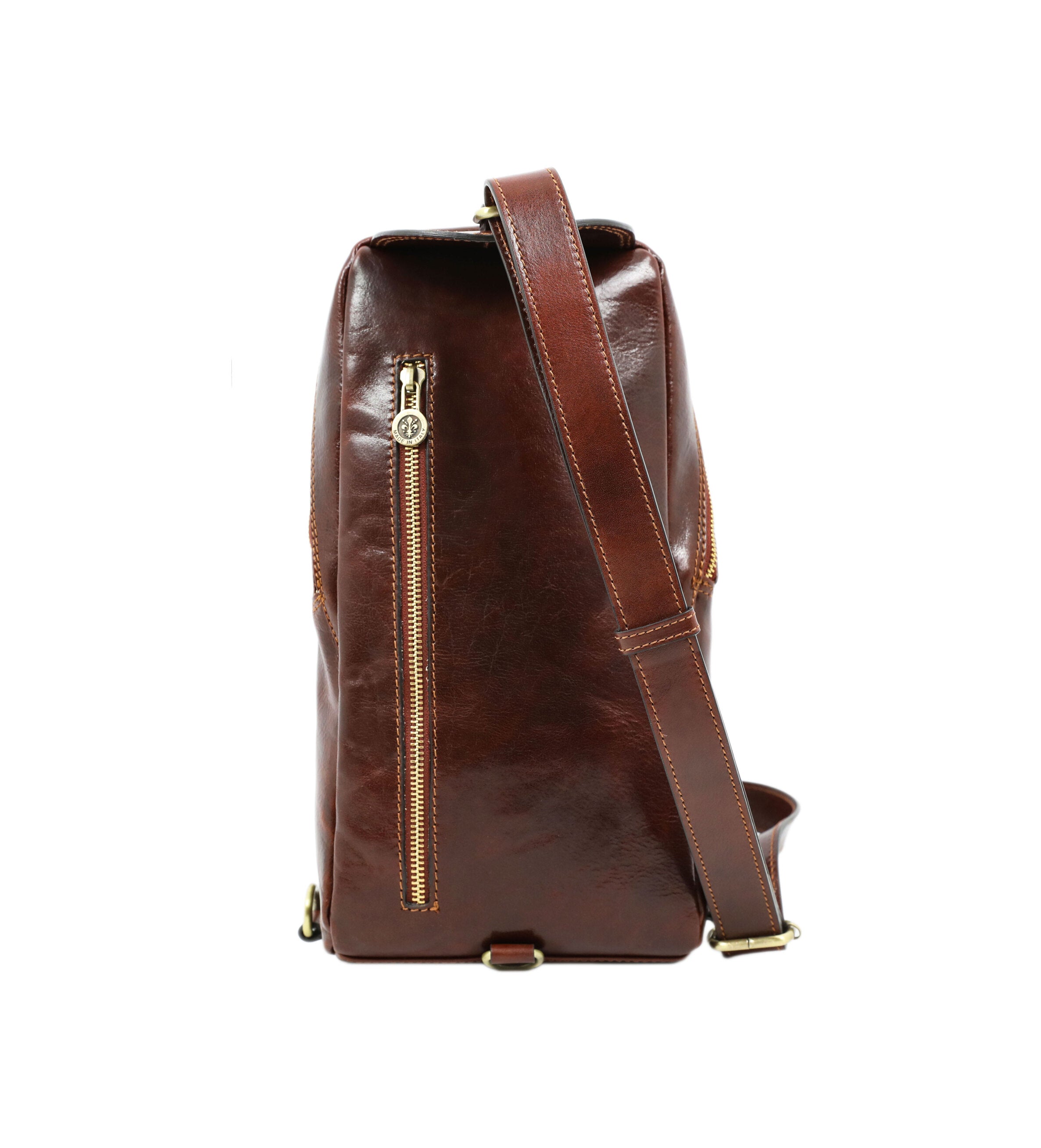 Leather Chest Bag Sling Bag - Murphy