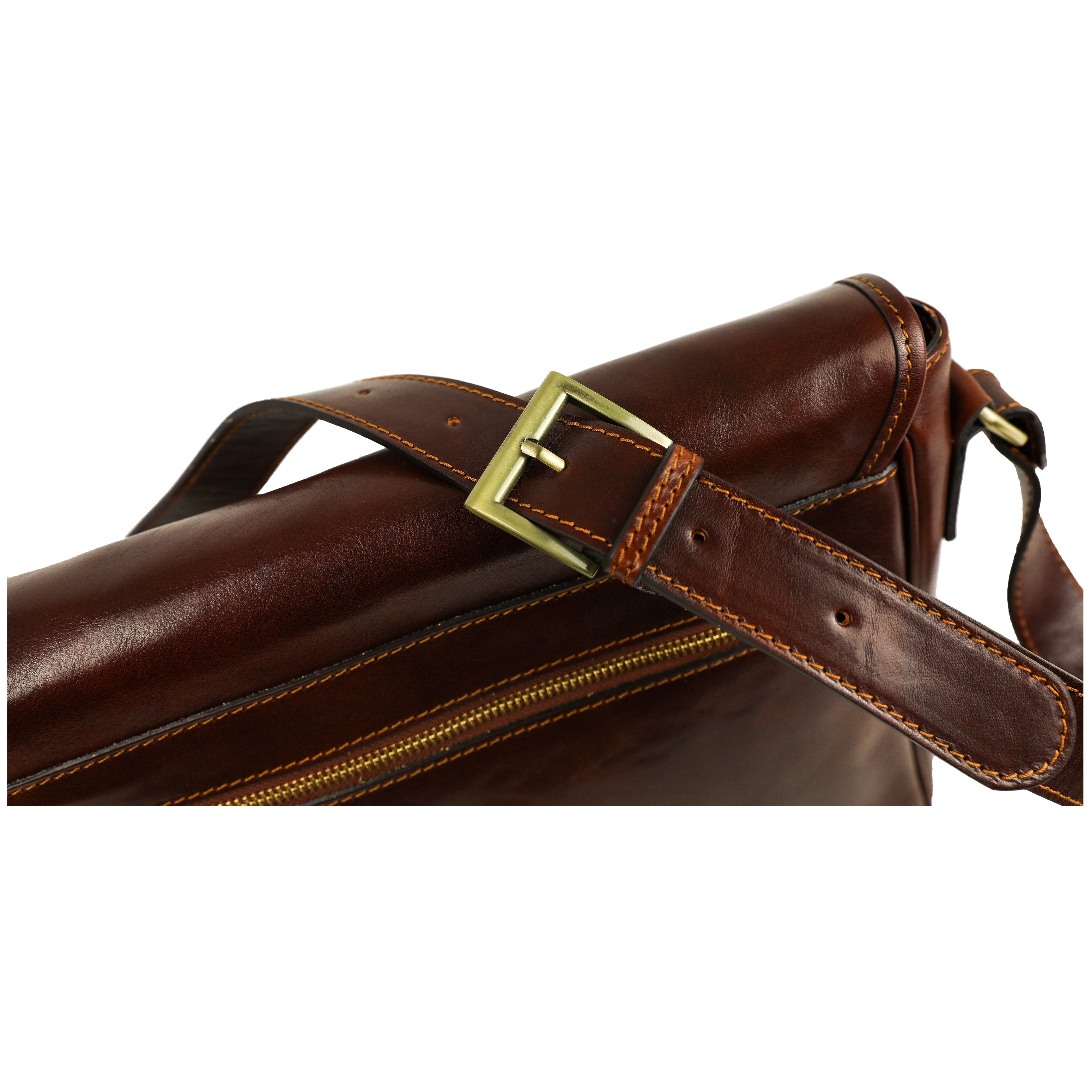 Leather Messenger Bag – The Stranger