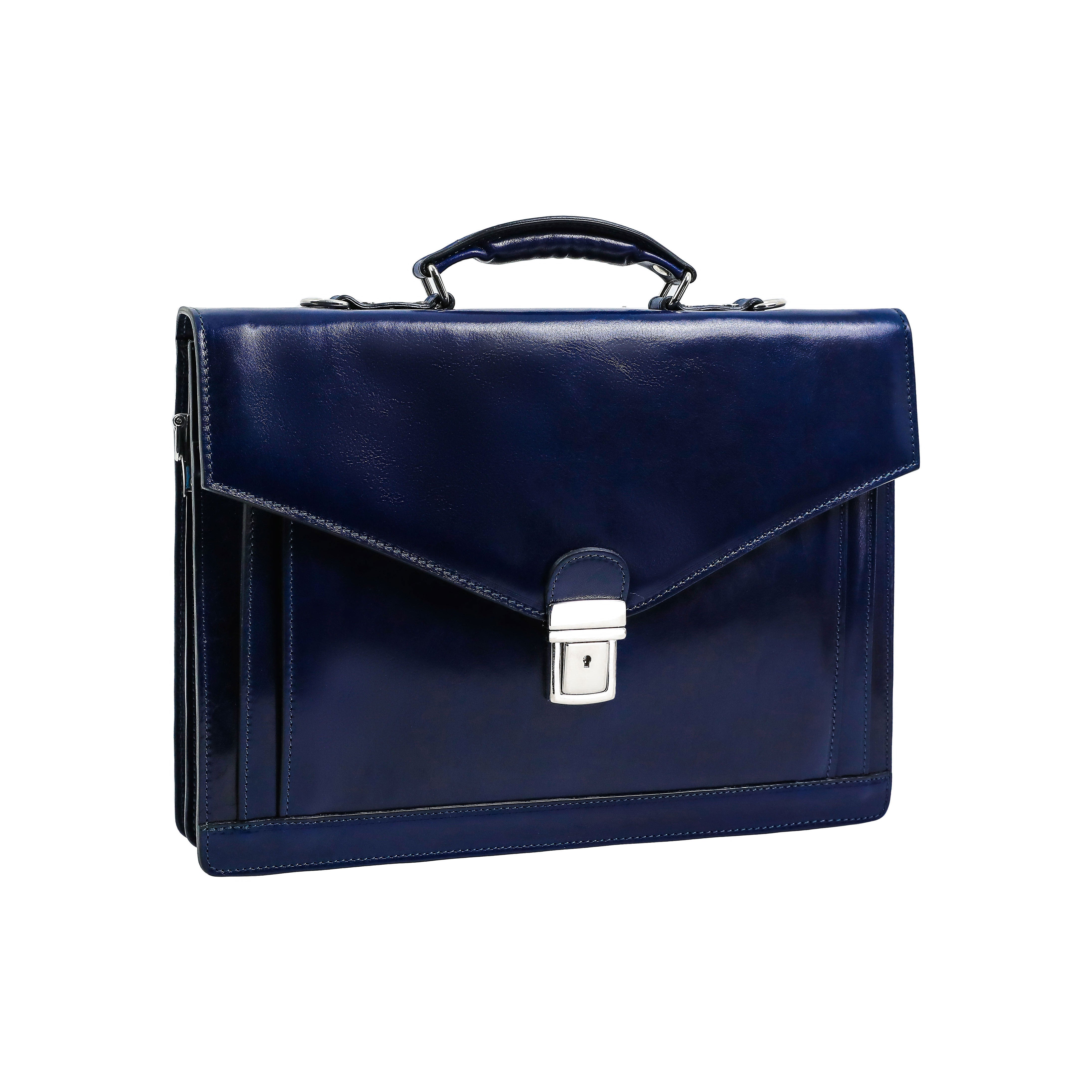 Classic Design Leather Briefcase - The Magus