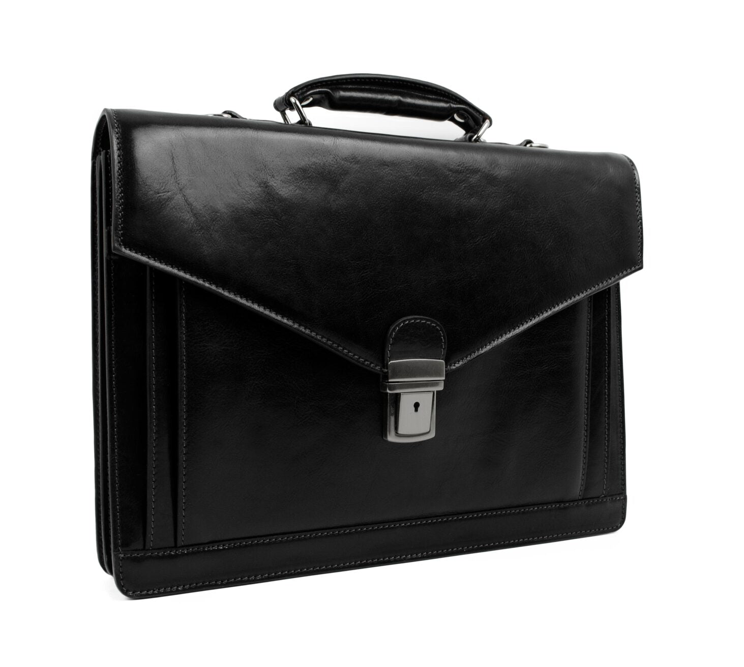 Classic Design Leather Briefcase - The Magus