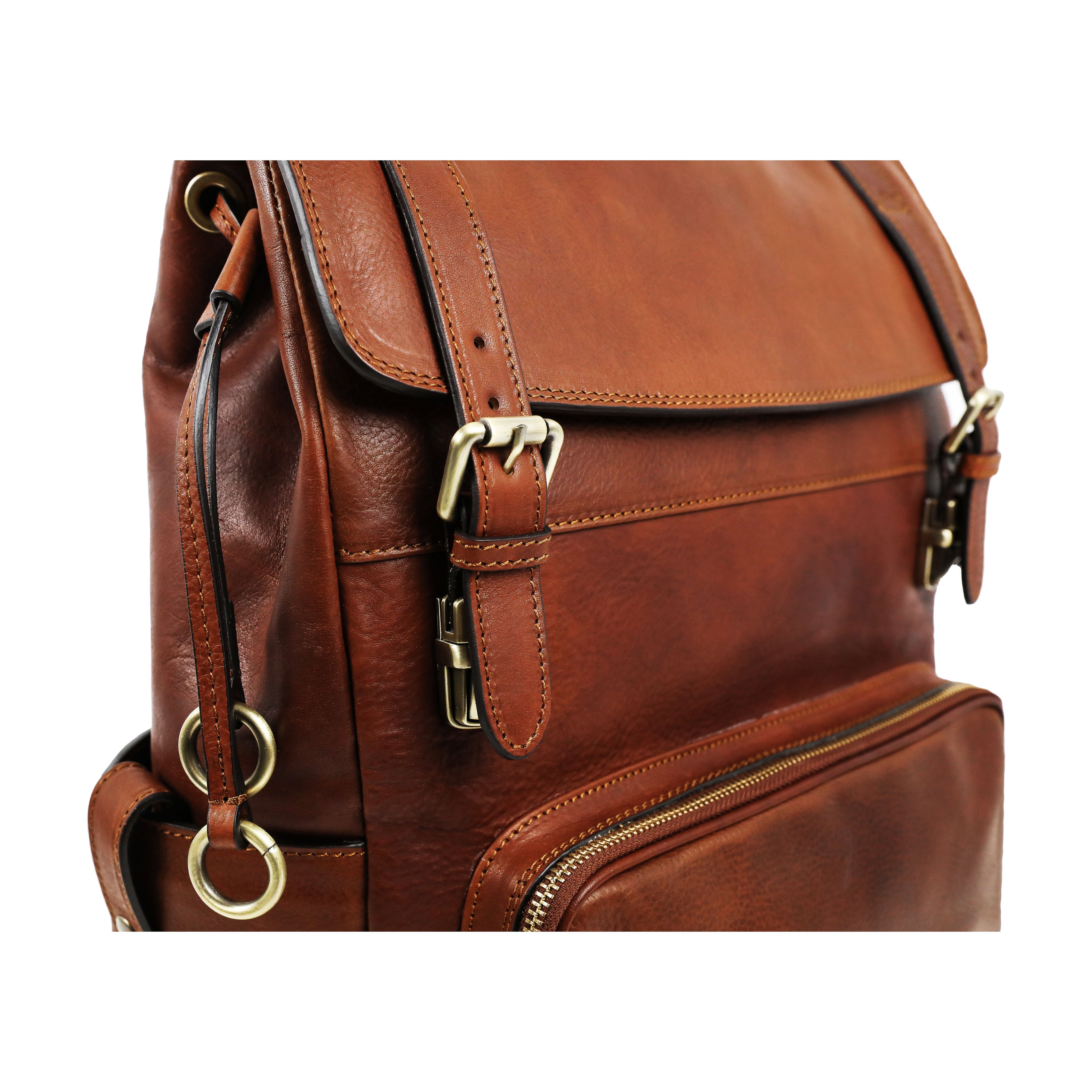 Leather Backpack - The Good Earth