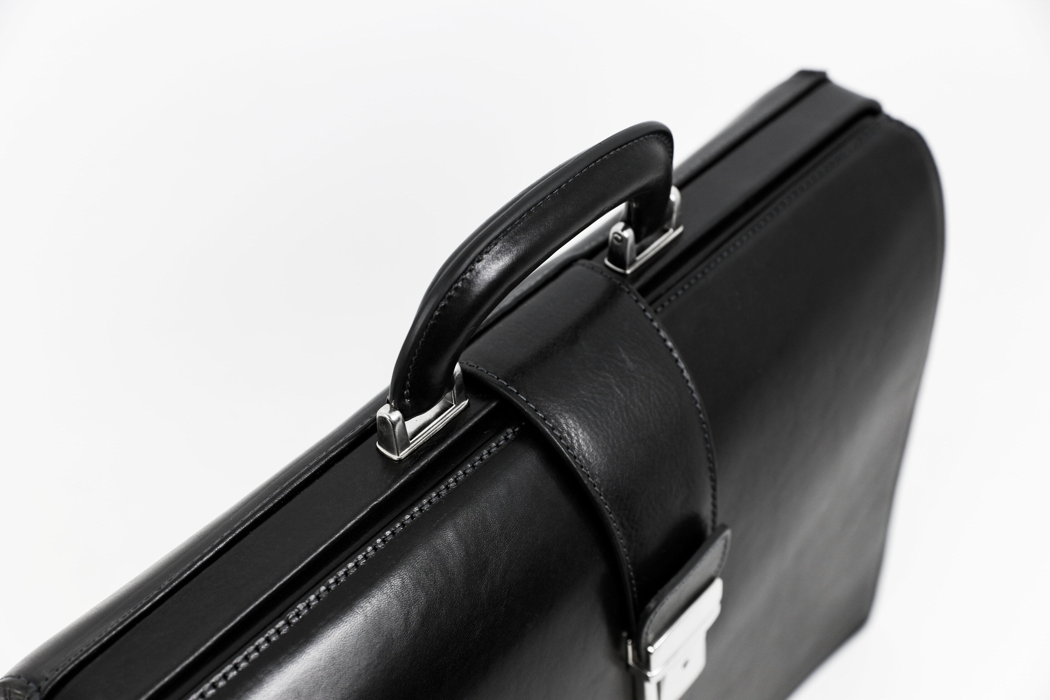 Large Leather Briefcase - The Firm