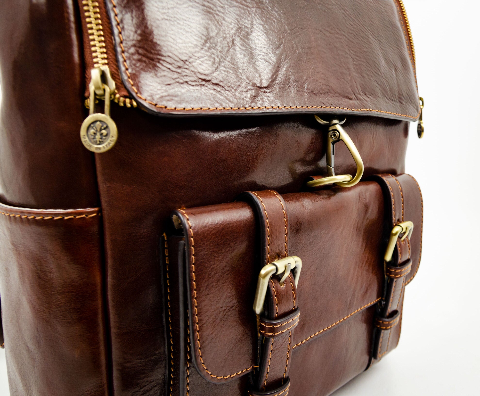 Large Leather Backpack - The Odyssey