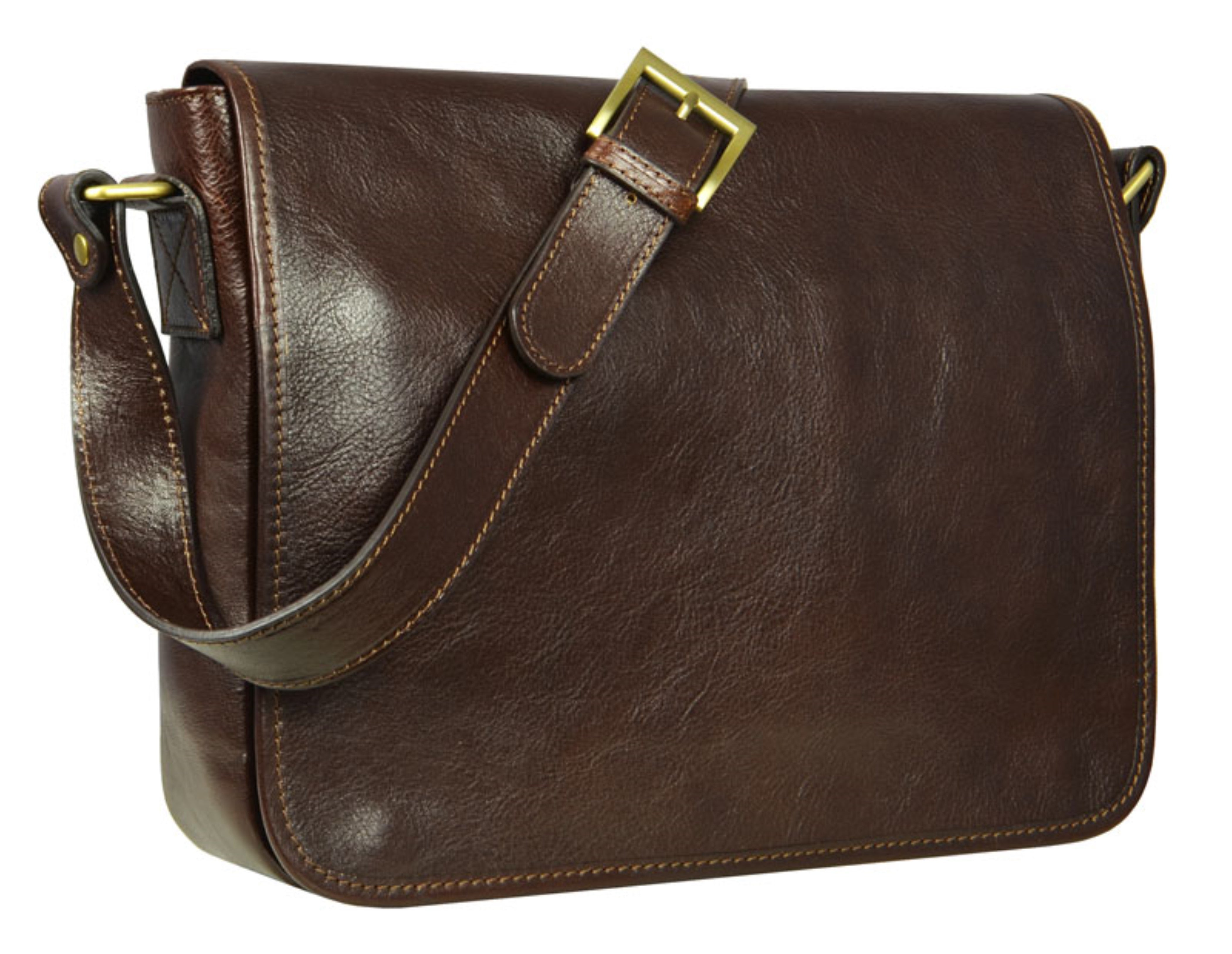 Leather Messenger Bag – The Stranger