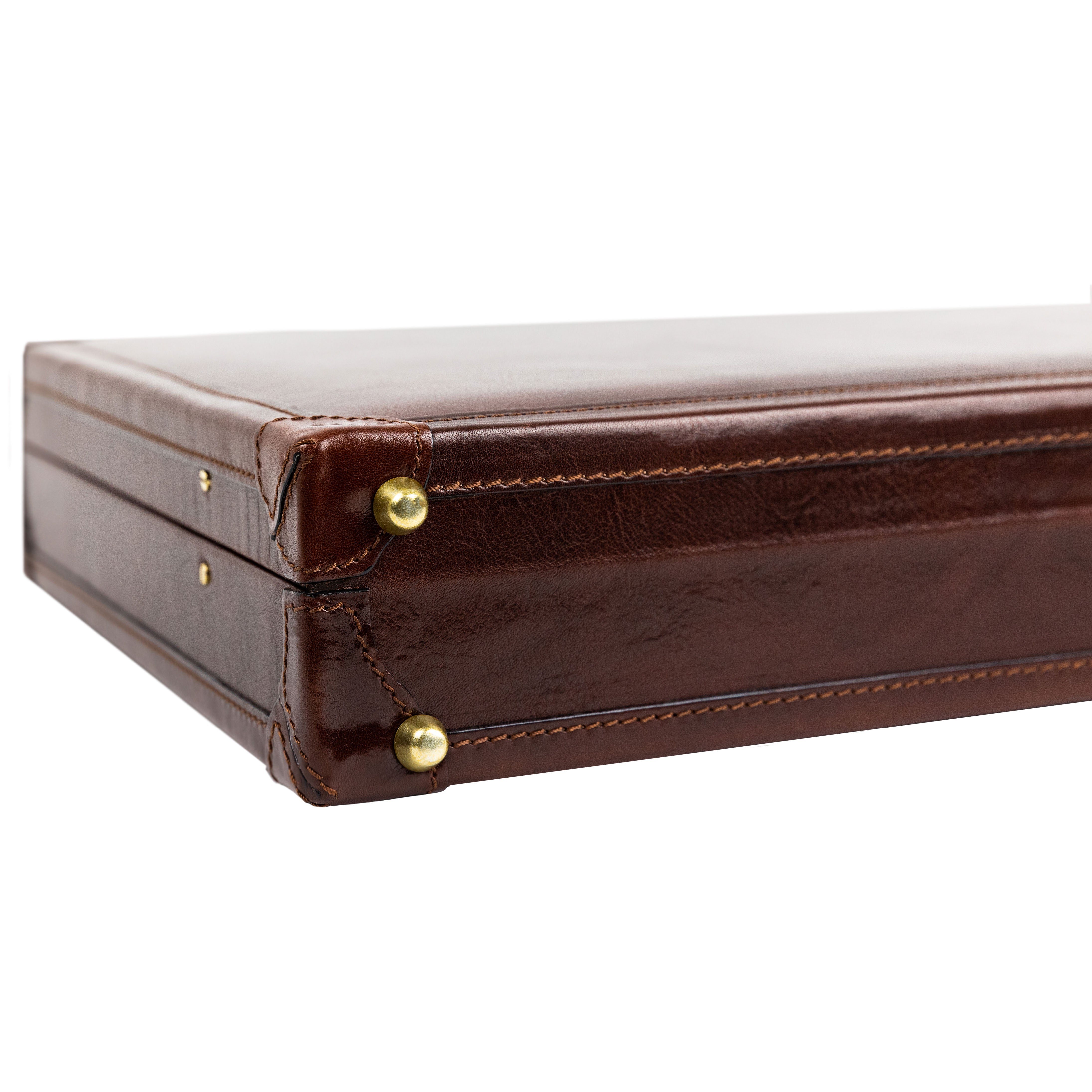 Leather Attaché Case Briefcase - The Wind in the Willows