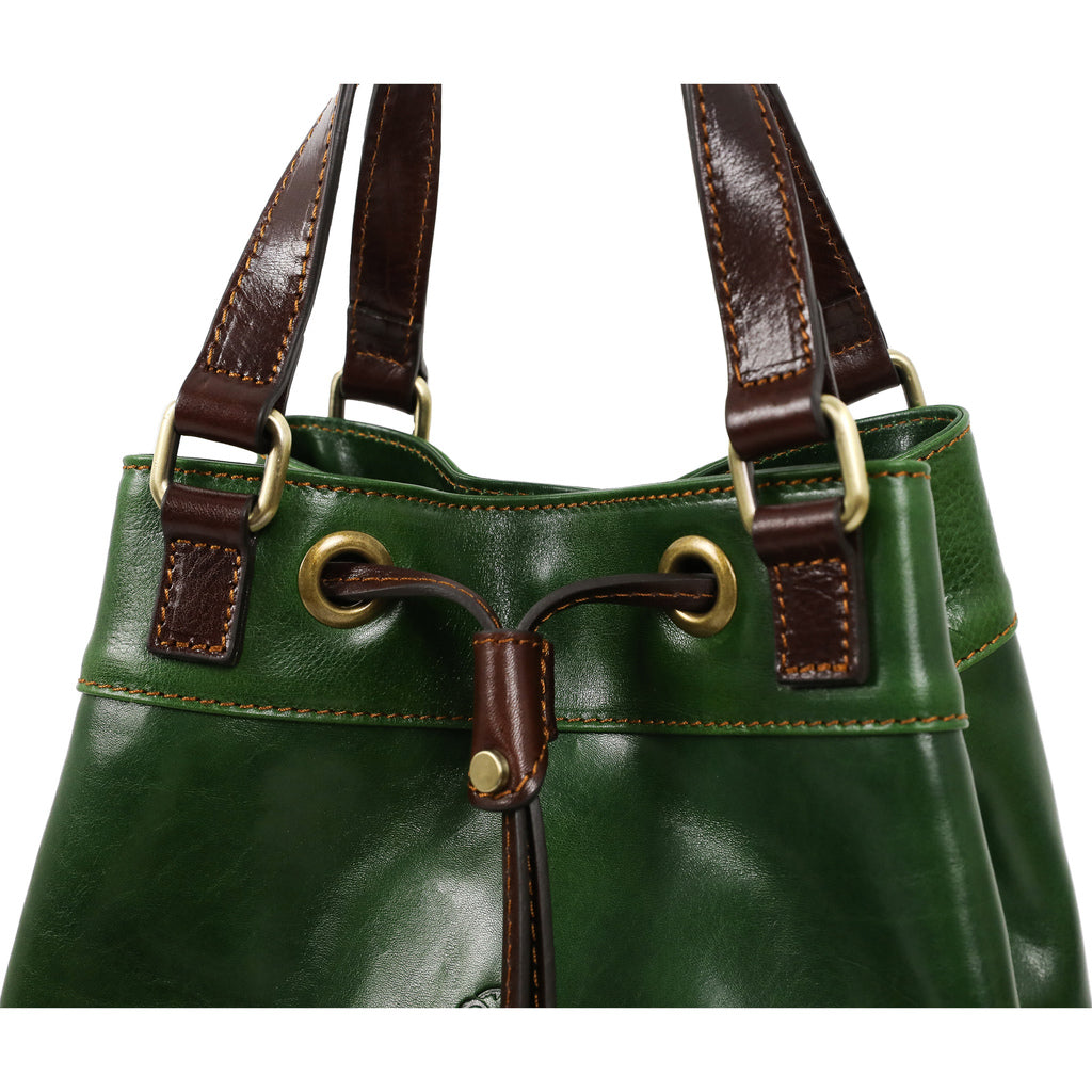 Leather Tote Bag - Light In August