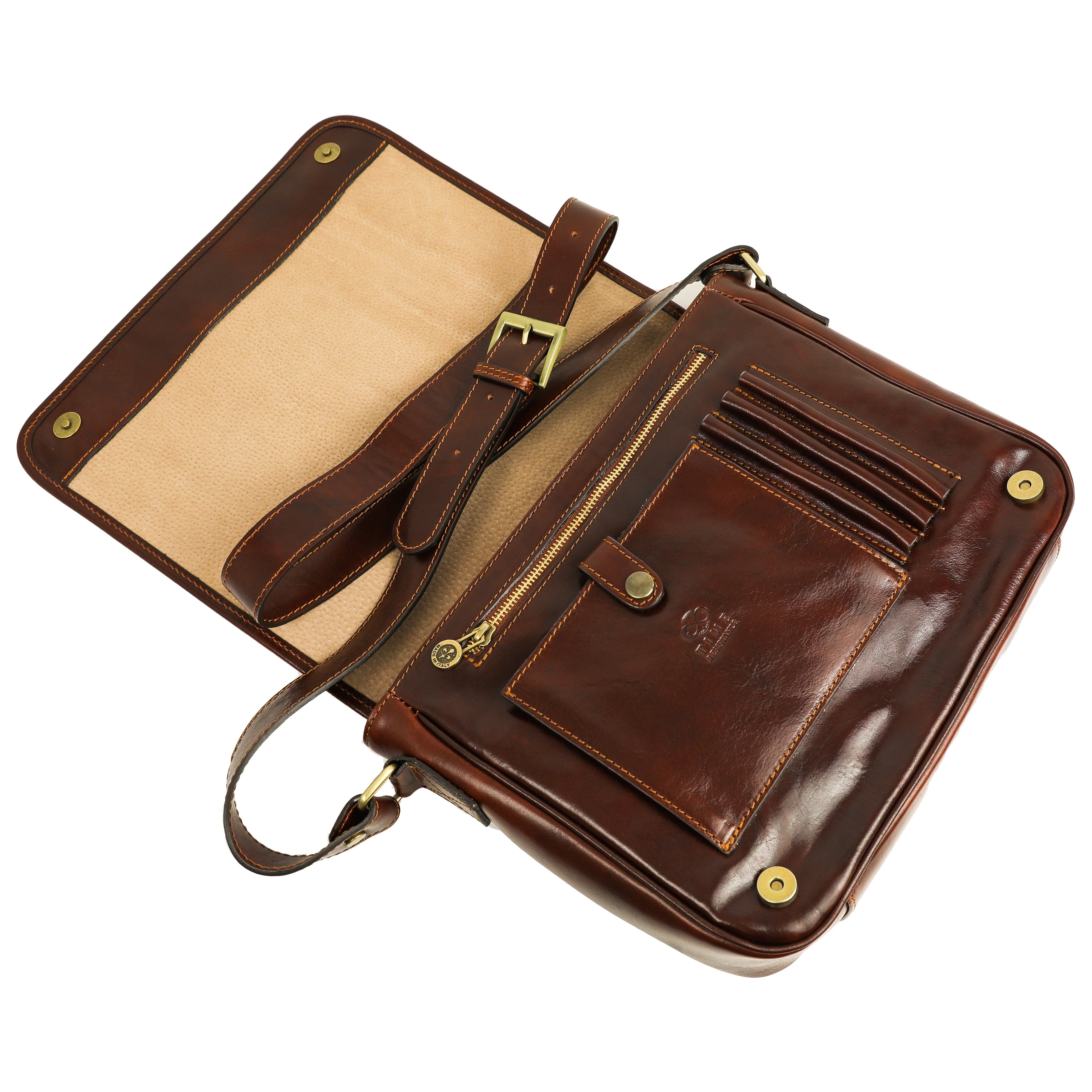 Leather Messenger Bag – The Stranger