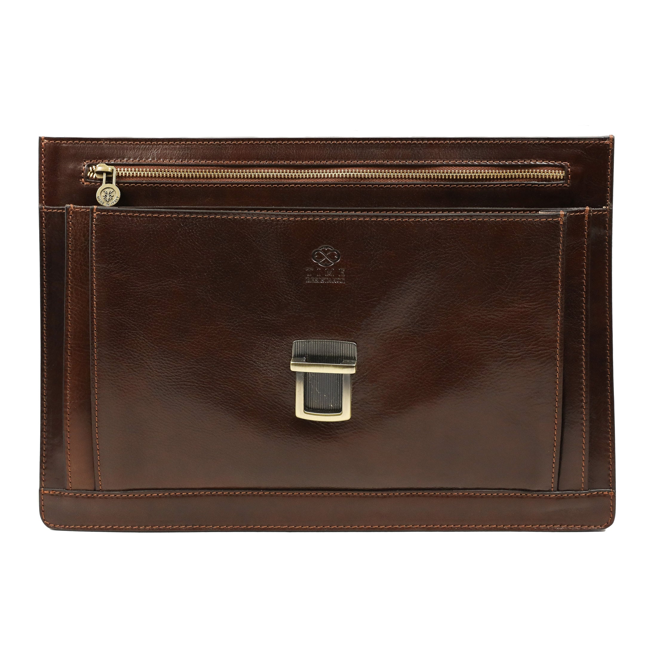 Classic Design Leather Briefcase - The Magus