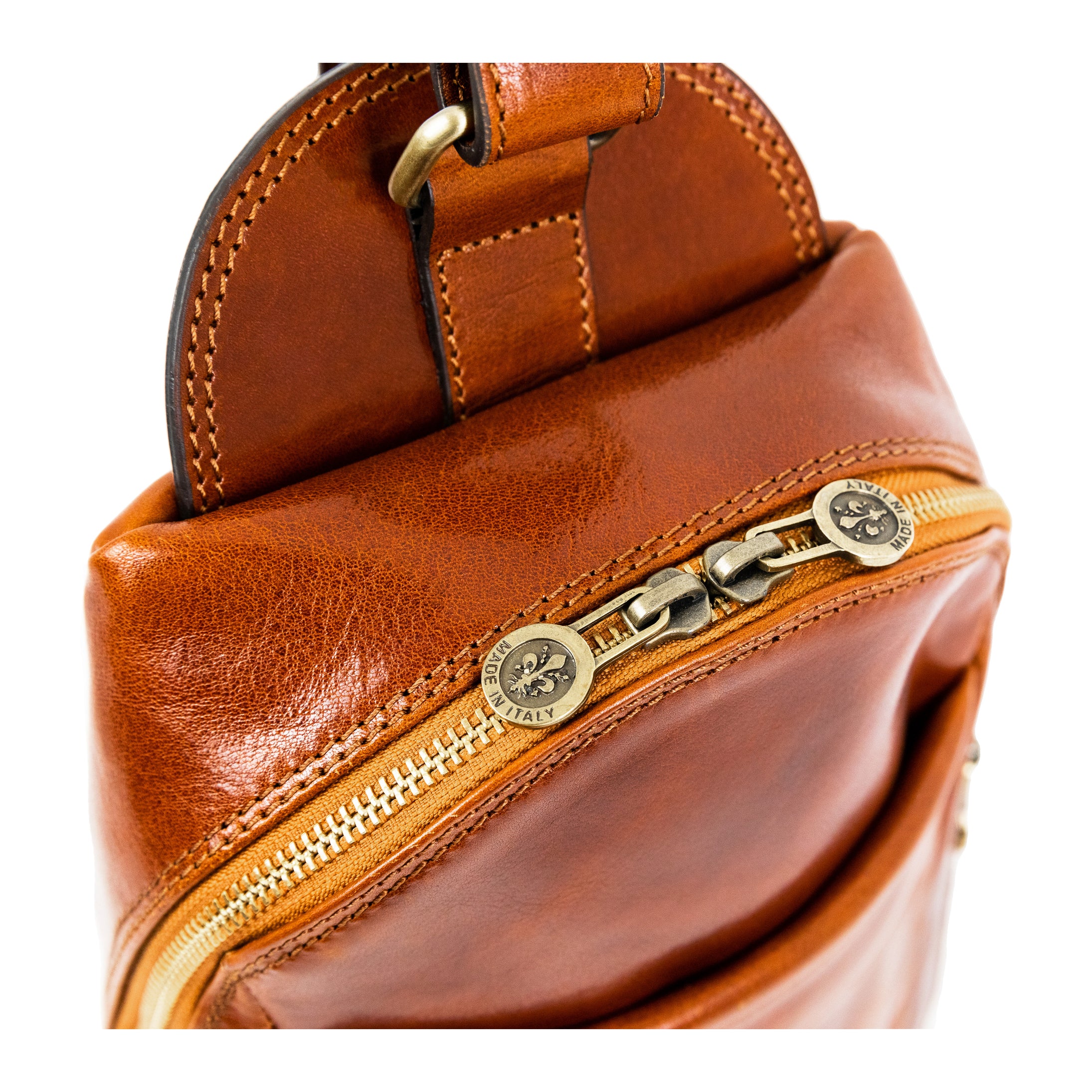 Leather Chest Bag Sling Bag - Murphy