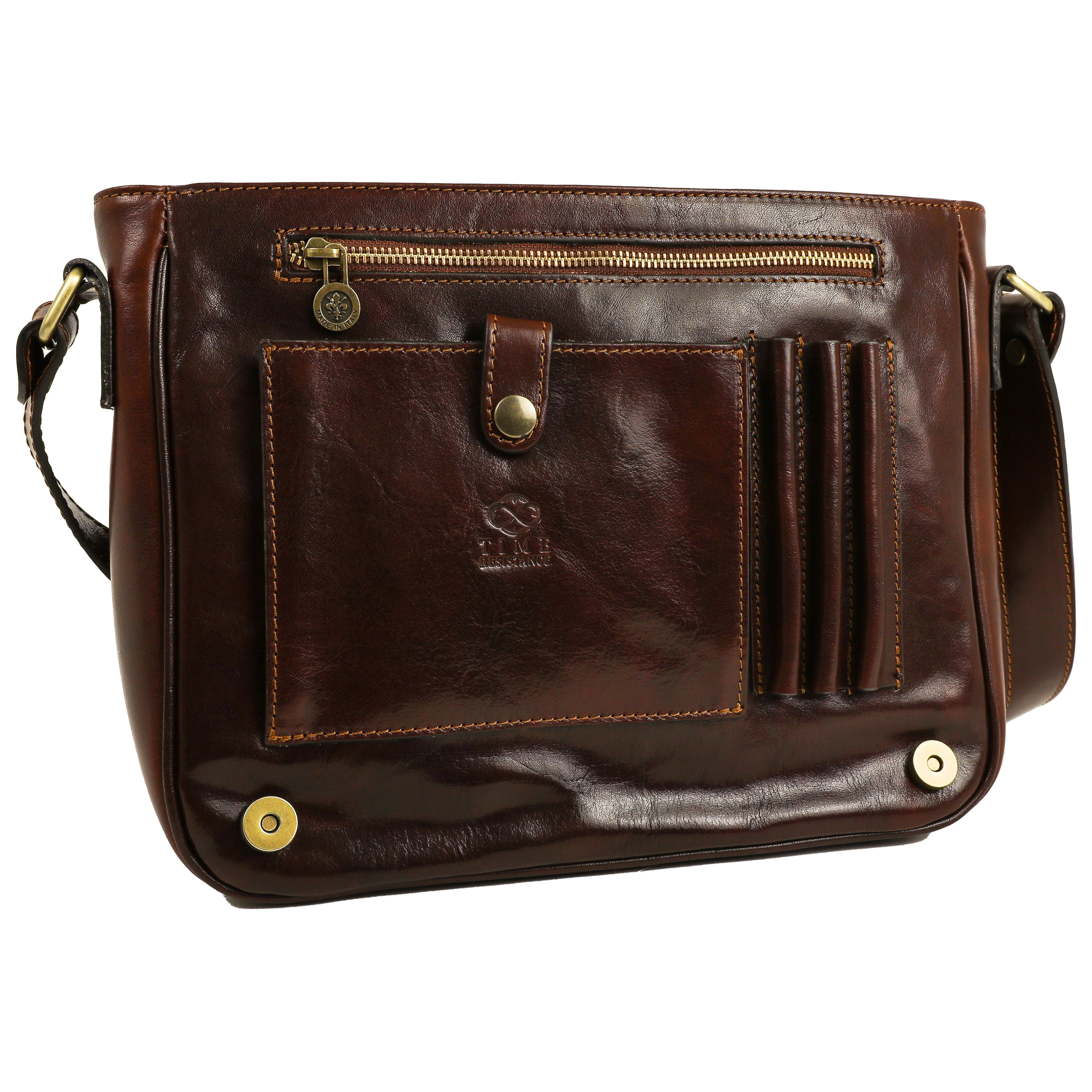 Leather Messenger Bag – The Stranger