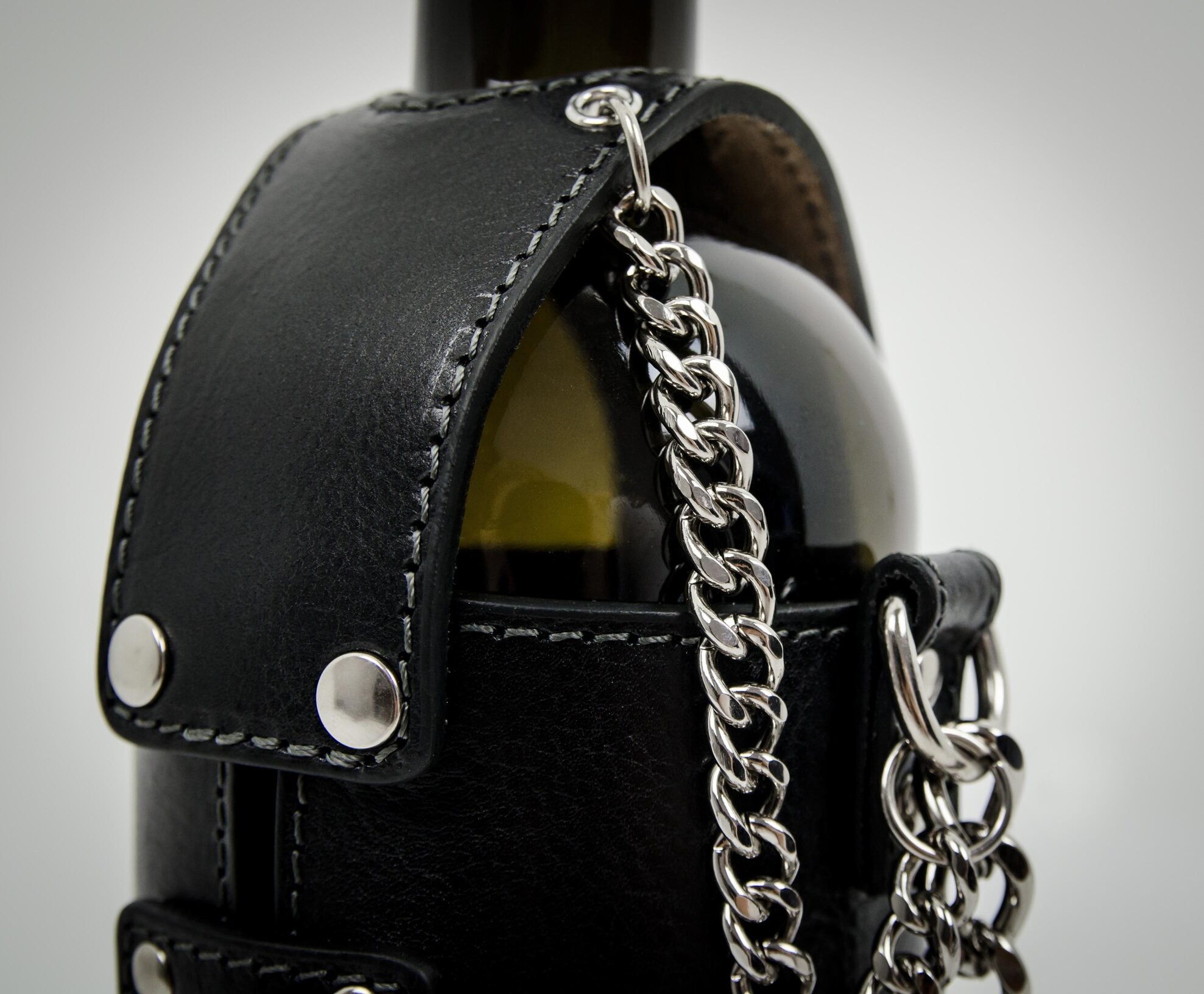 Leather Wine Tote - Saving Grapes