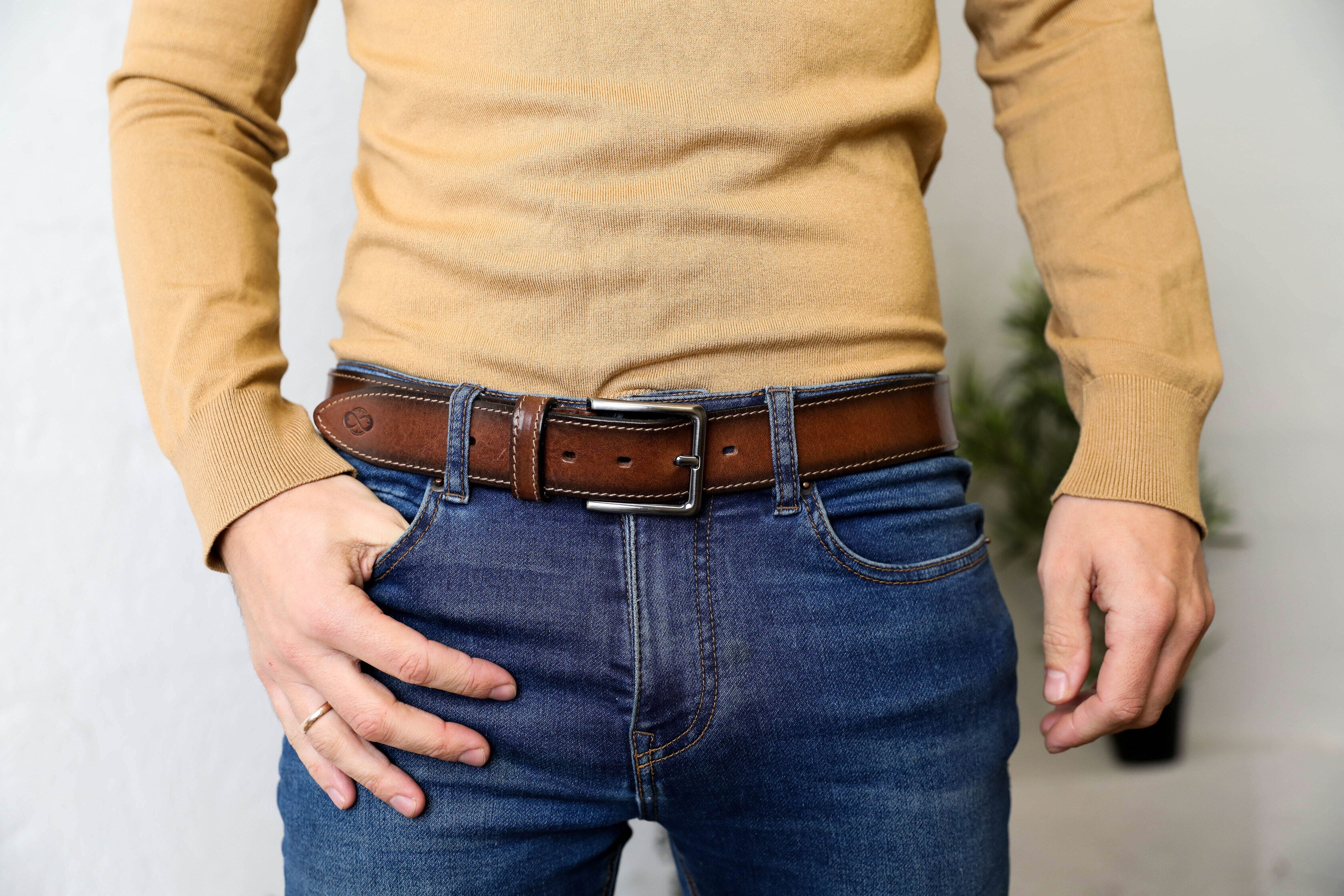 Brown Leather Belt - The Return of the Native