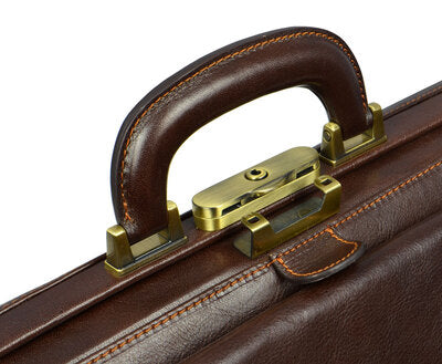 Large Italian Leather Doctor Bag - Hamlet