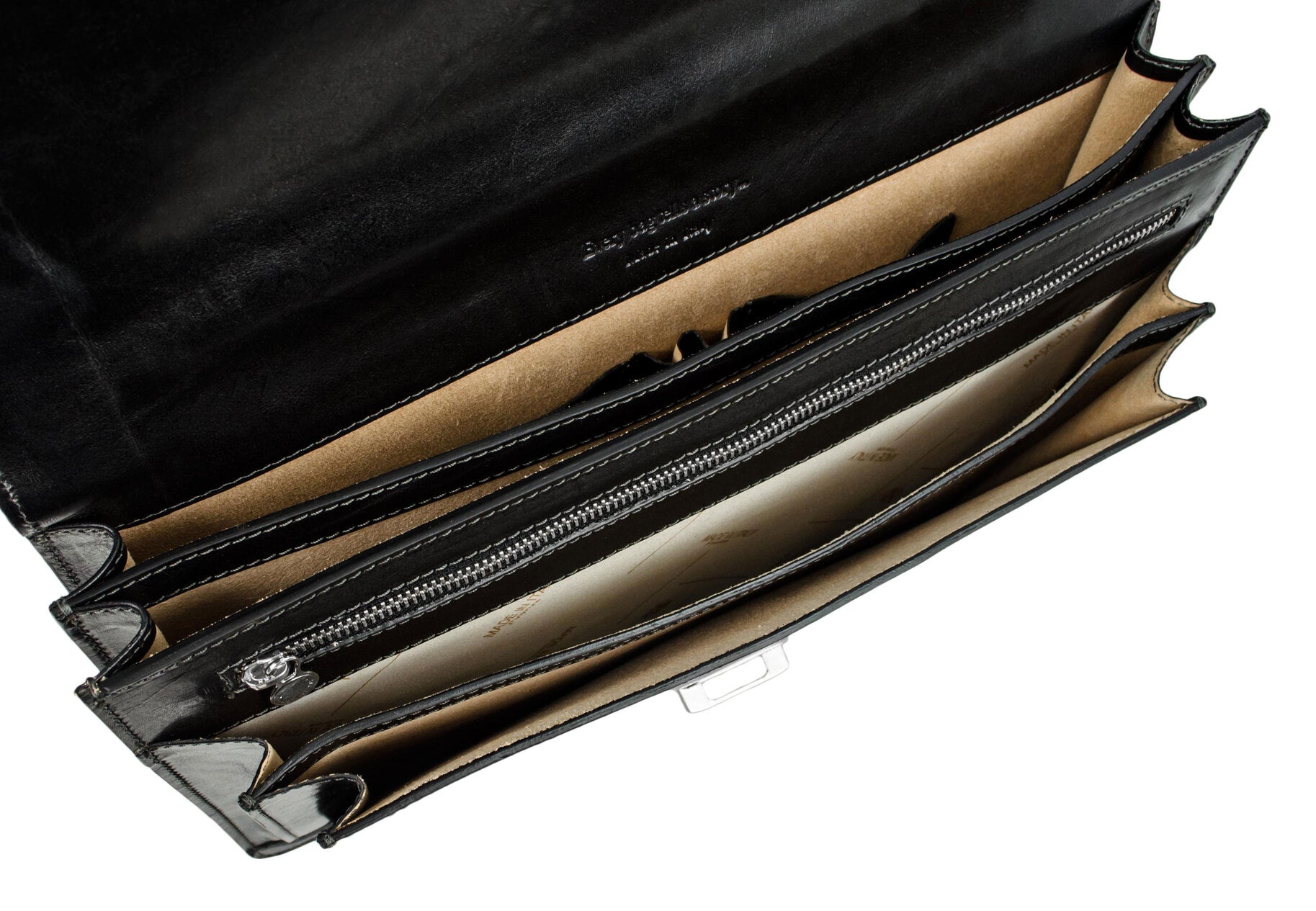 Classic Design Leather Briefcase - The Magus