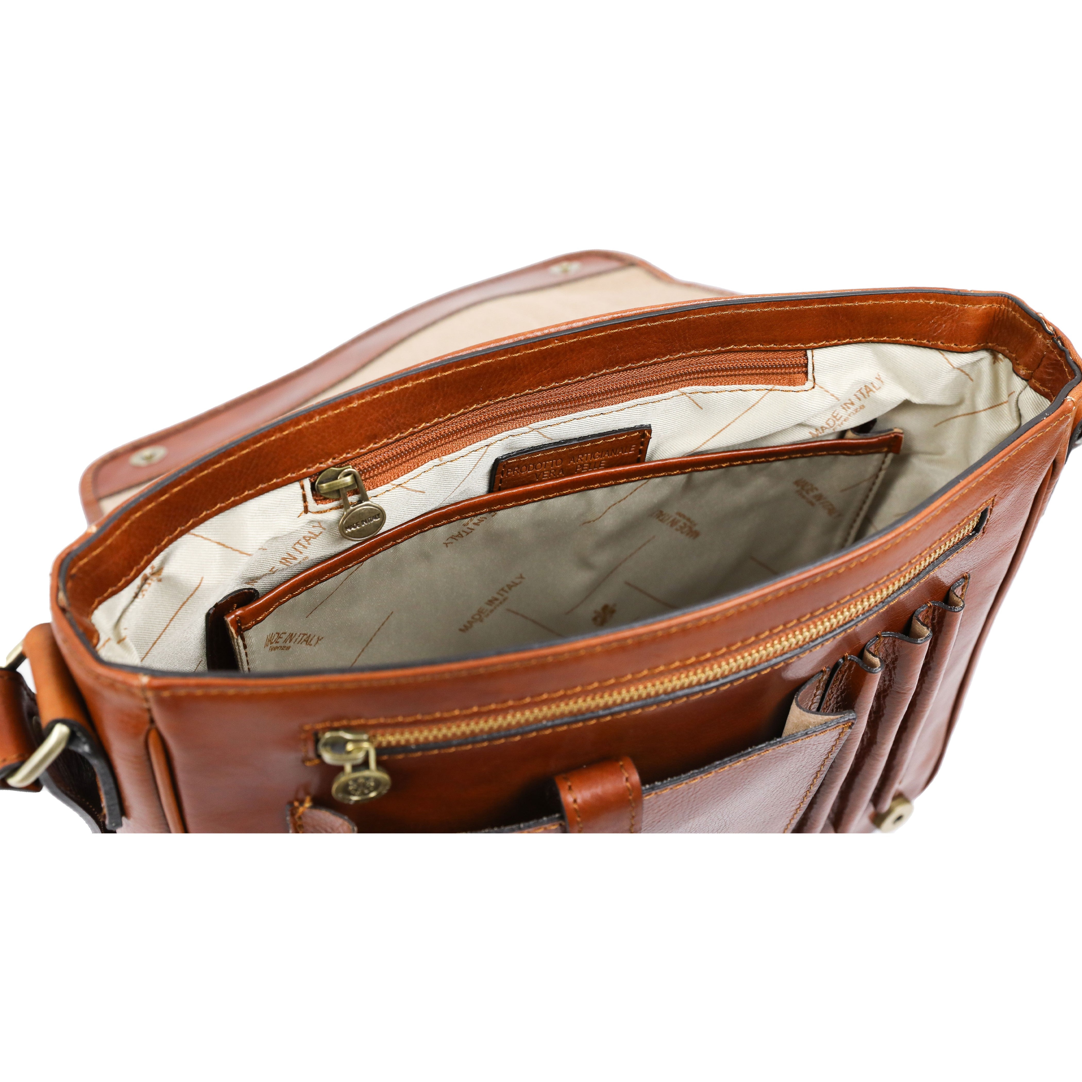 Leather Messenger Bag – The Stranger